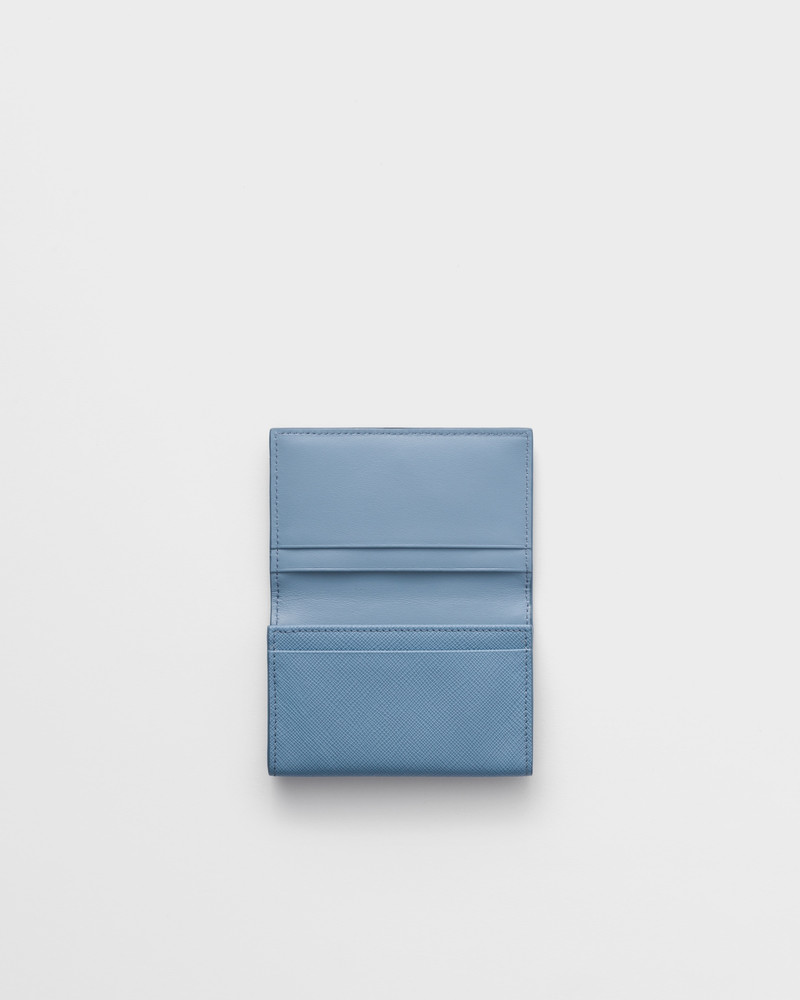 Prada Saffiano leather card holder outlook