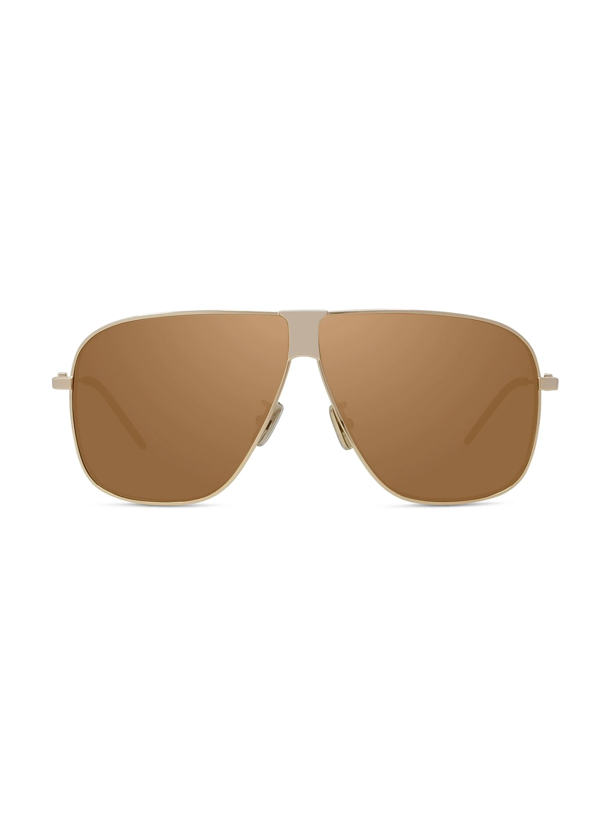 Men's GV Speed 64MM Pilot Sunglasses - Gold Brown - 1