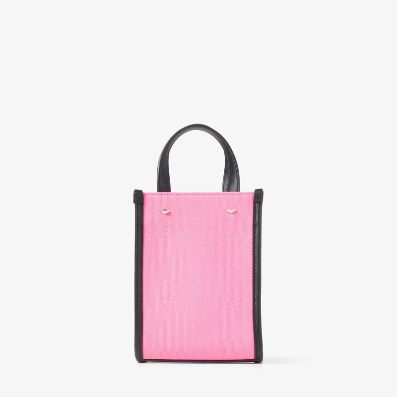 Mini N/S Tote
Candy Pink Canvas Mini Tote Bag 7