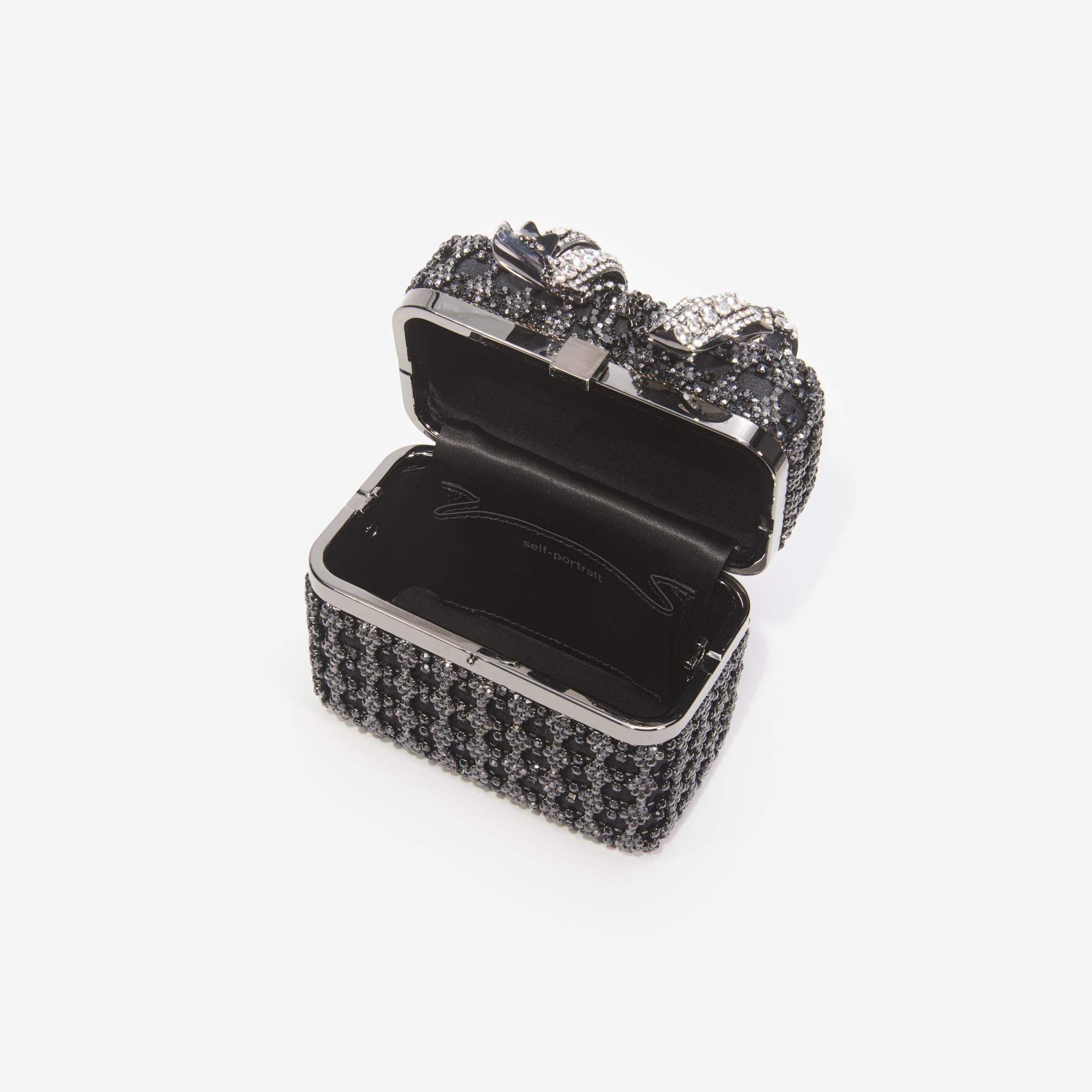 Black Crystal Vanity Case - 5