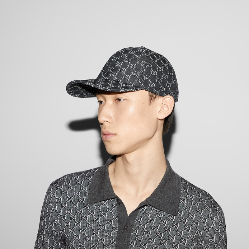 GG canvas baseball hat 3