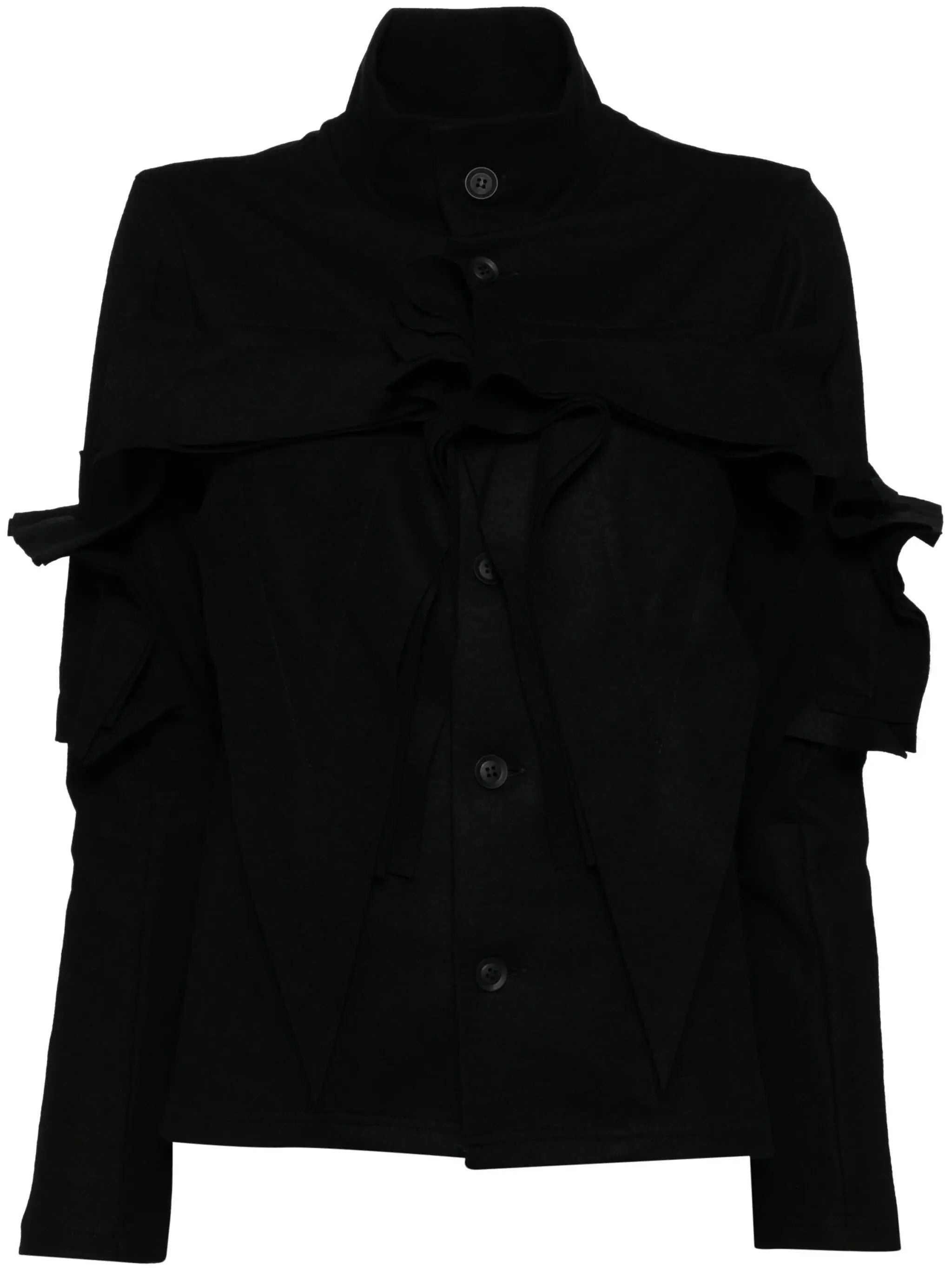 YOHJI YAMAMOTO Women Box Detail Cardigan - 1