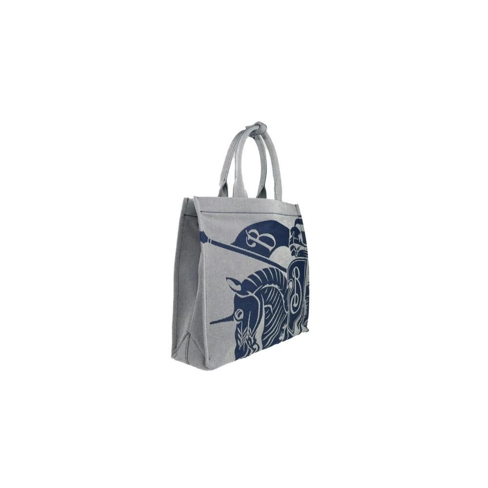 KNIGHT LOGO CANVAS TOTE BAG WITH COIN POUCH - 5