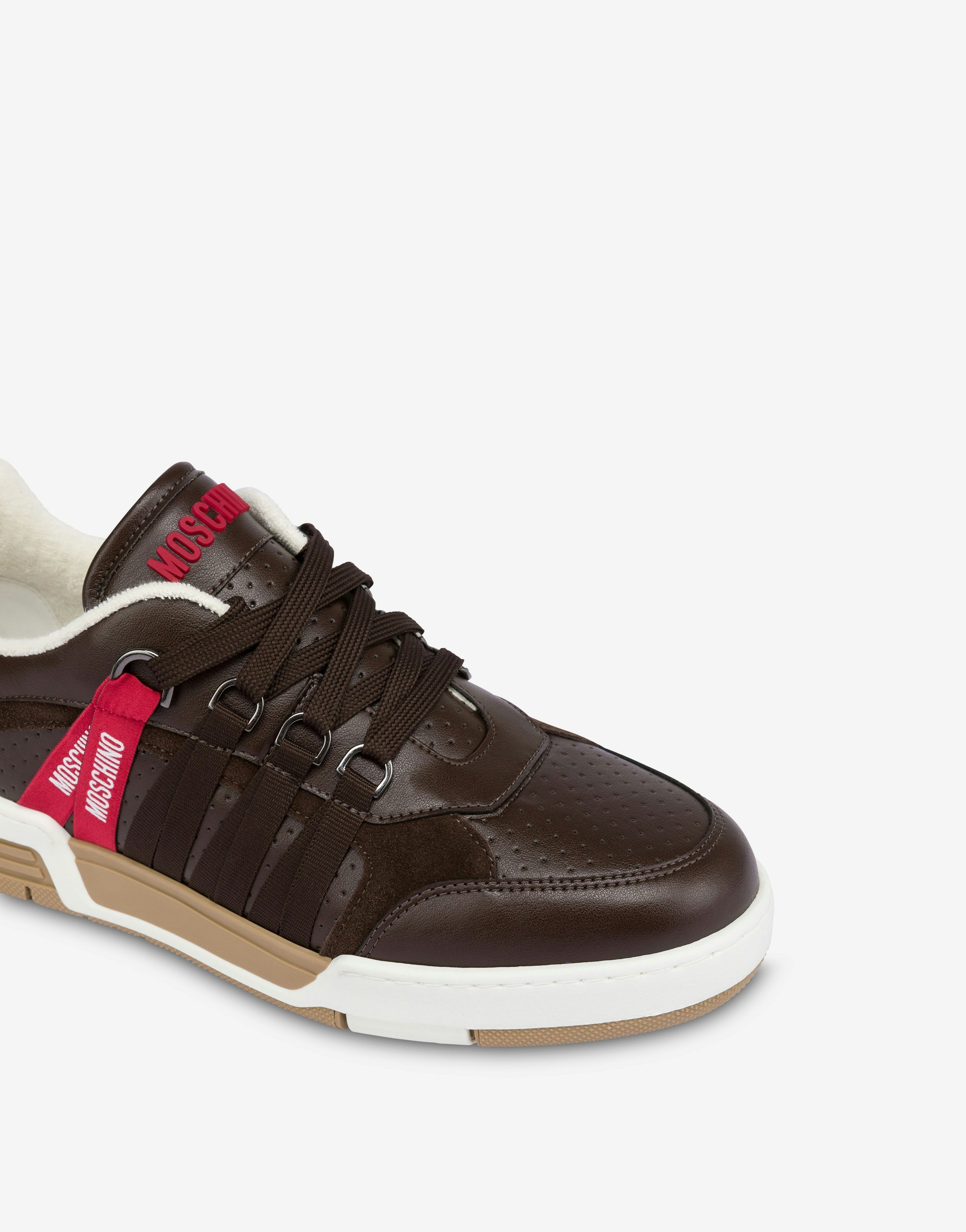 STREETBALL SNEAKERS CALFSKIN AND SUEDE - 4
