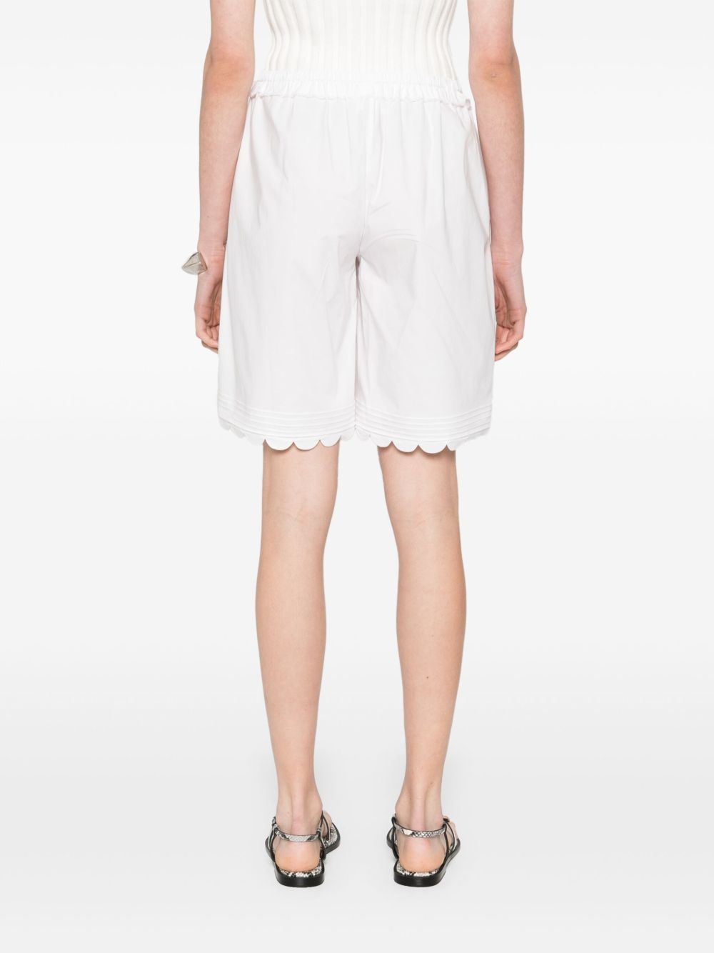 organic cotton-blend shorts - 4