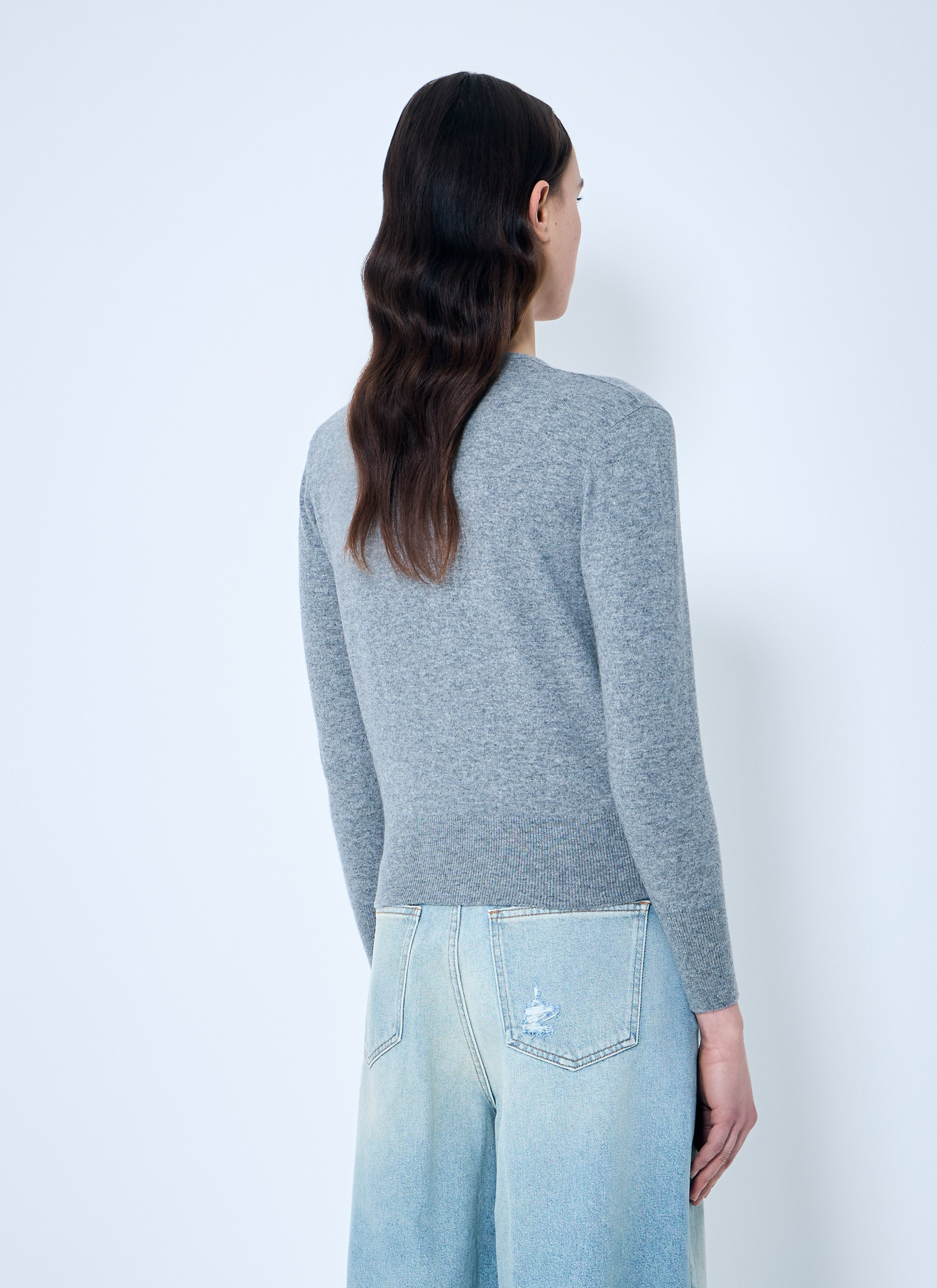 Maison Margiela Women Wool Cardigan - 4