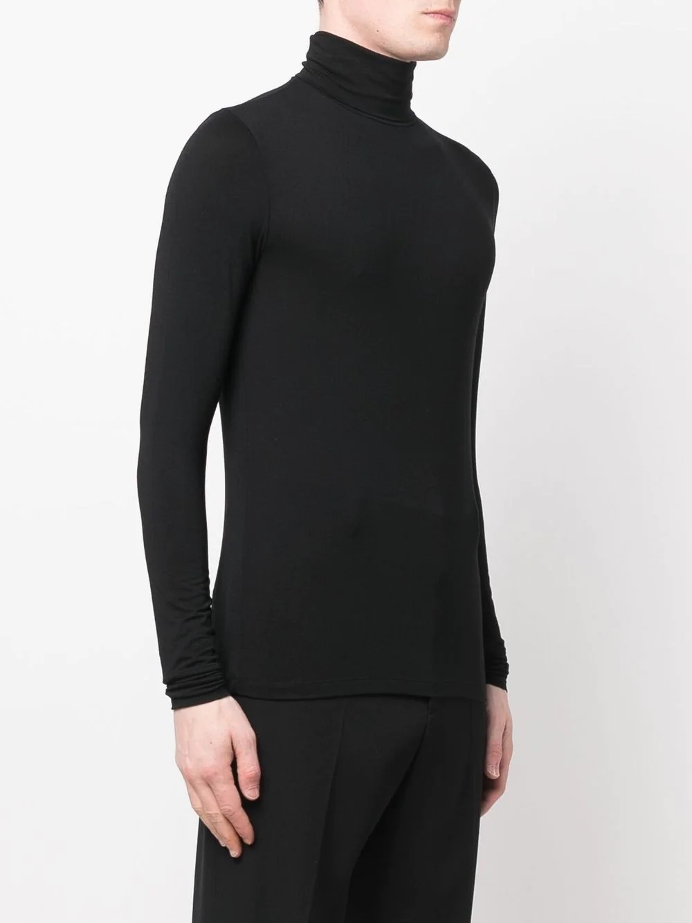 roll-neck long-sleeve T-shirt - 3