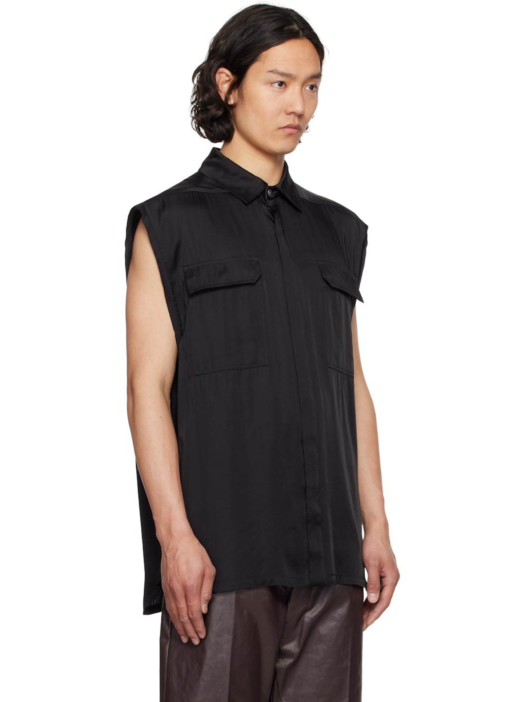 Black Hollywood Jumbo SL Overshirt - 2