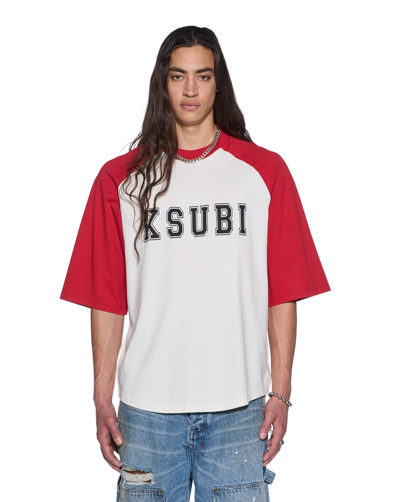 99 BIGGIE RAGLAN SS TEE RED 1
