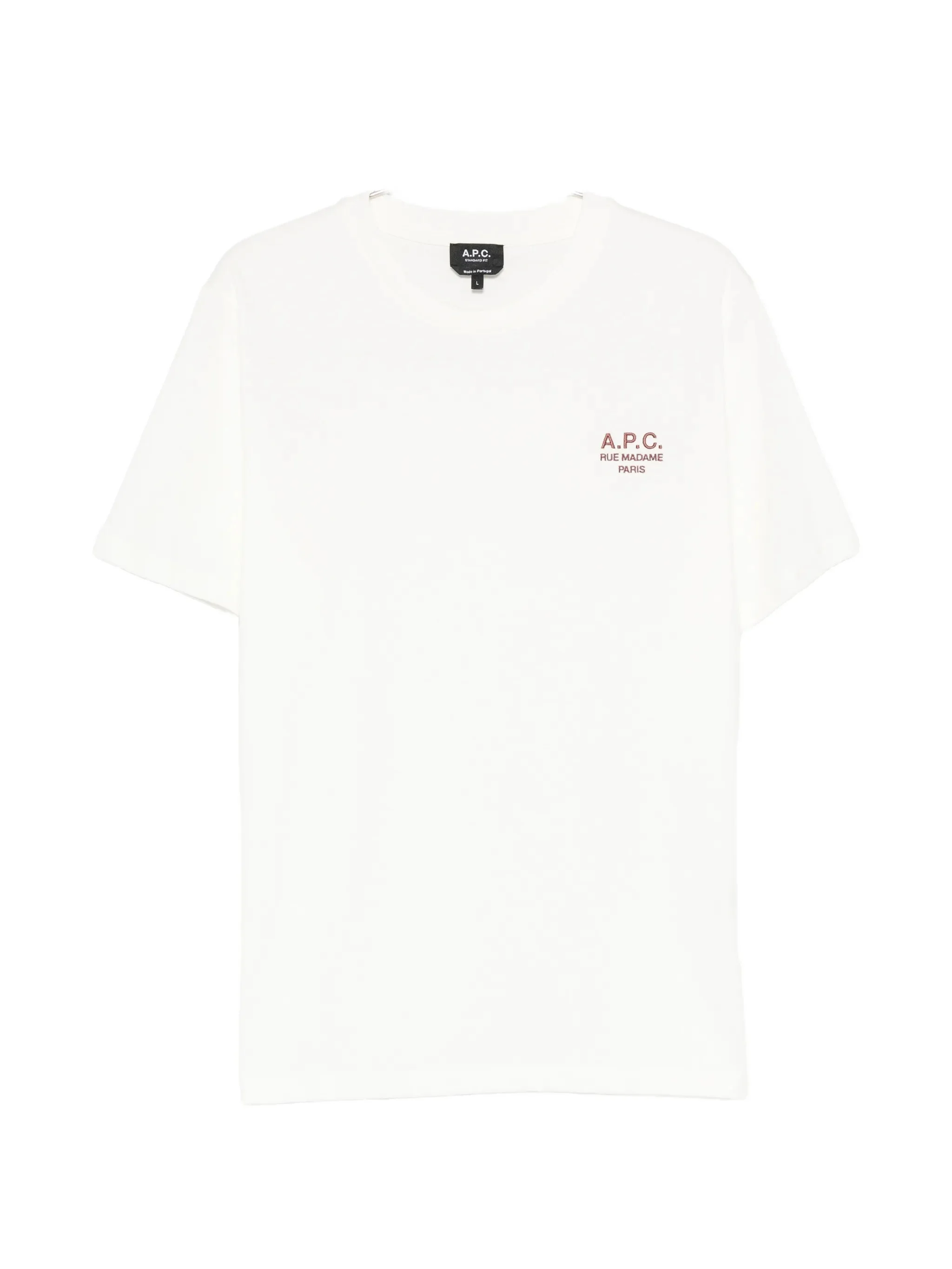 A.p.c. Rue Madame Logo-embroidered T-shirt - 1