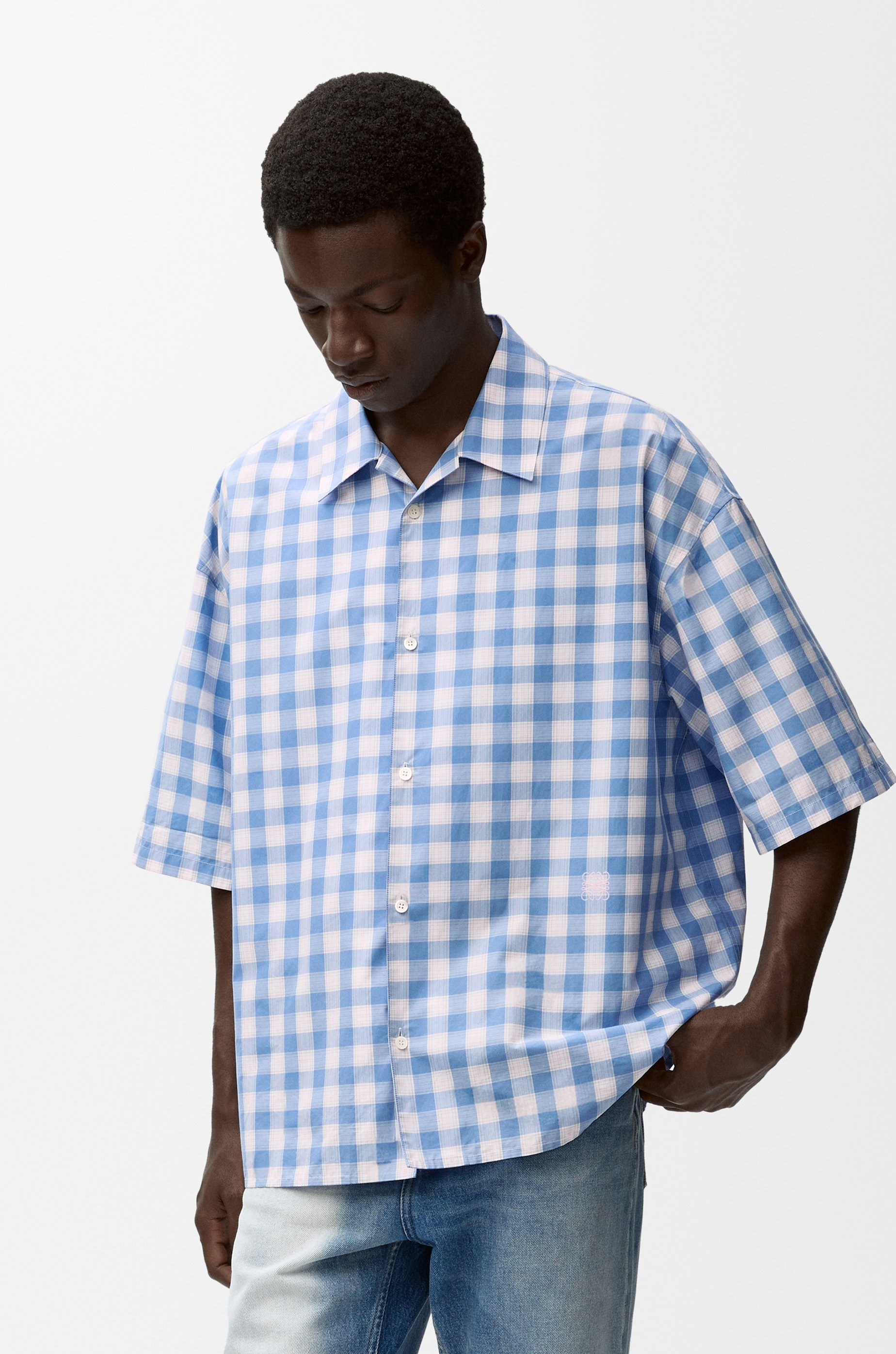 Short sleeve shirt in cotton - 3