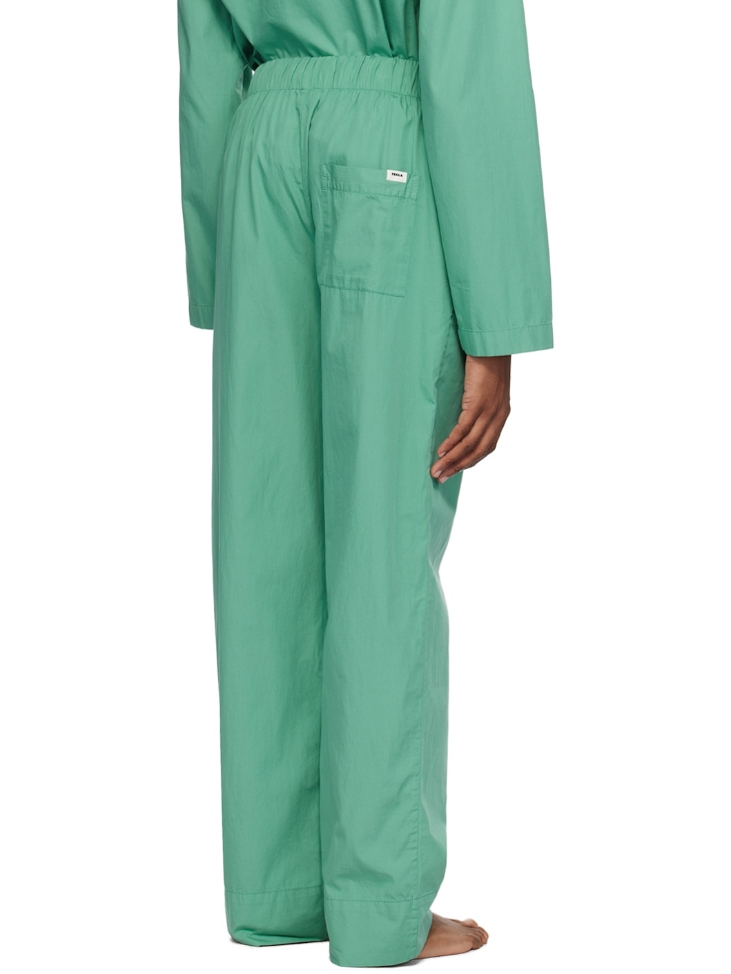 Green Drawstring Pyjama Pants - 3