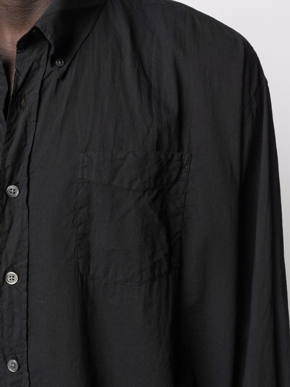 button-down cotton shirt - 5