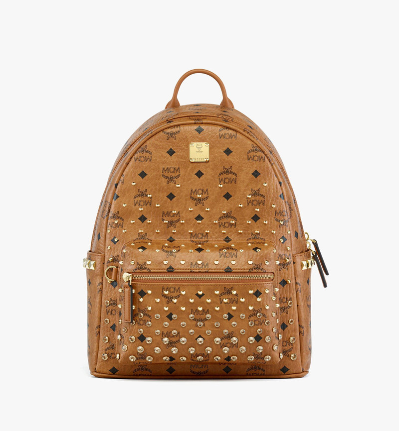 Stark Side Studs Backpack in Gold Crystal Visetos 1
