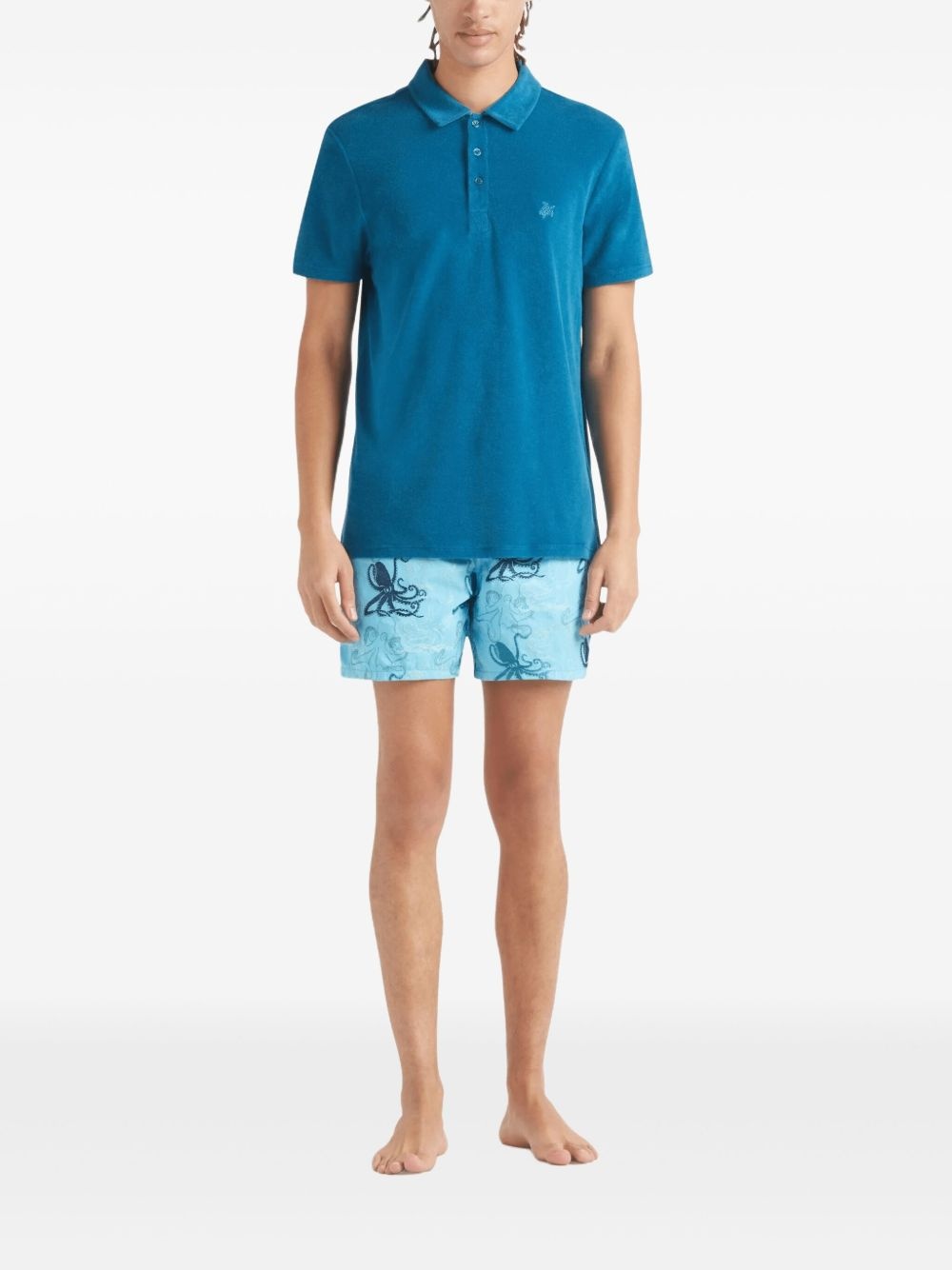 terry-cloth polo shirt - 2