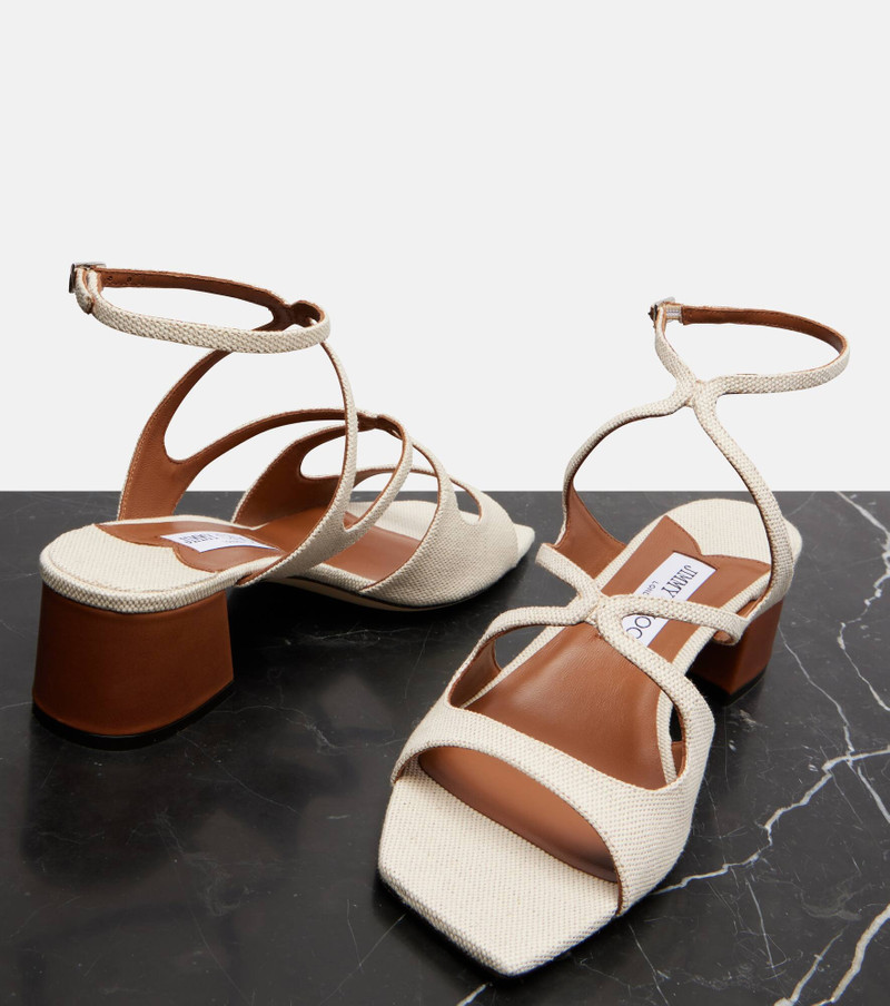 Azilia 45 canvas sandals 5