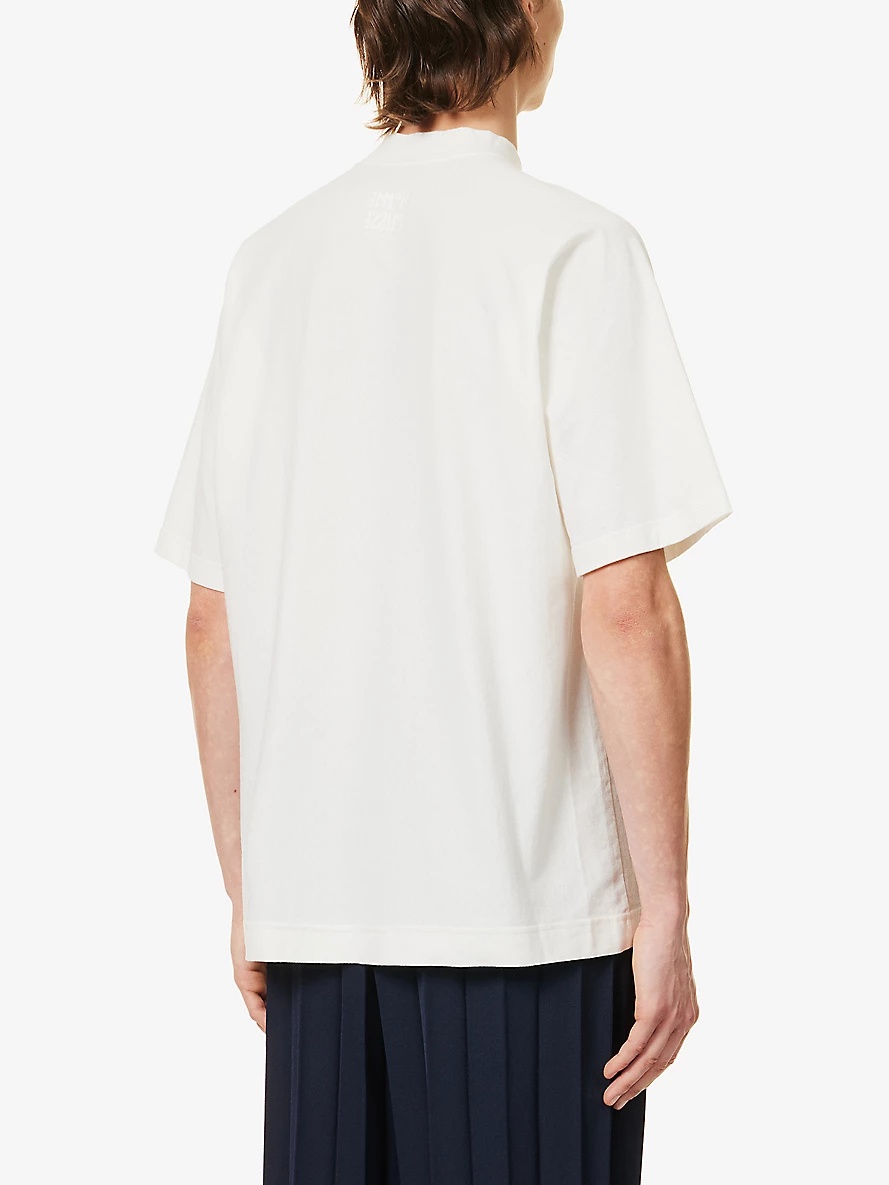 Basic Release relaxed-fit cotton-jersey T-shirt - 4