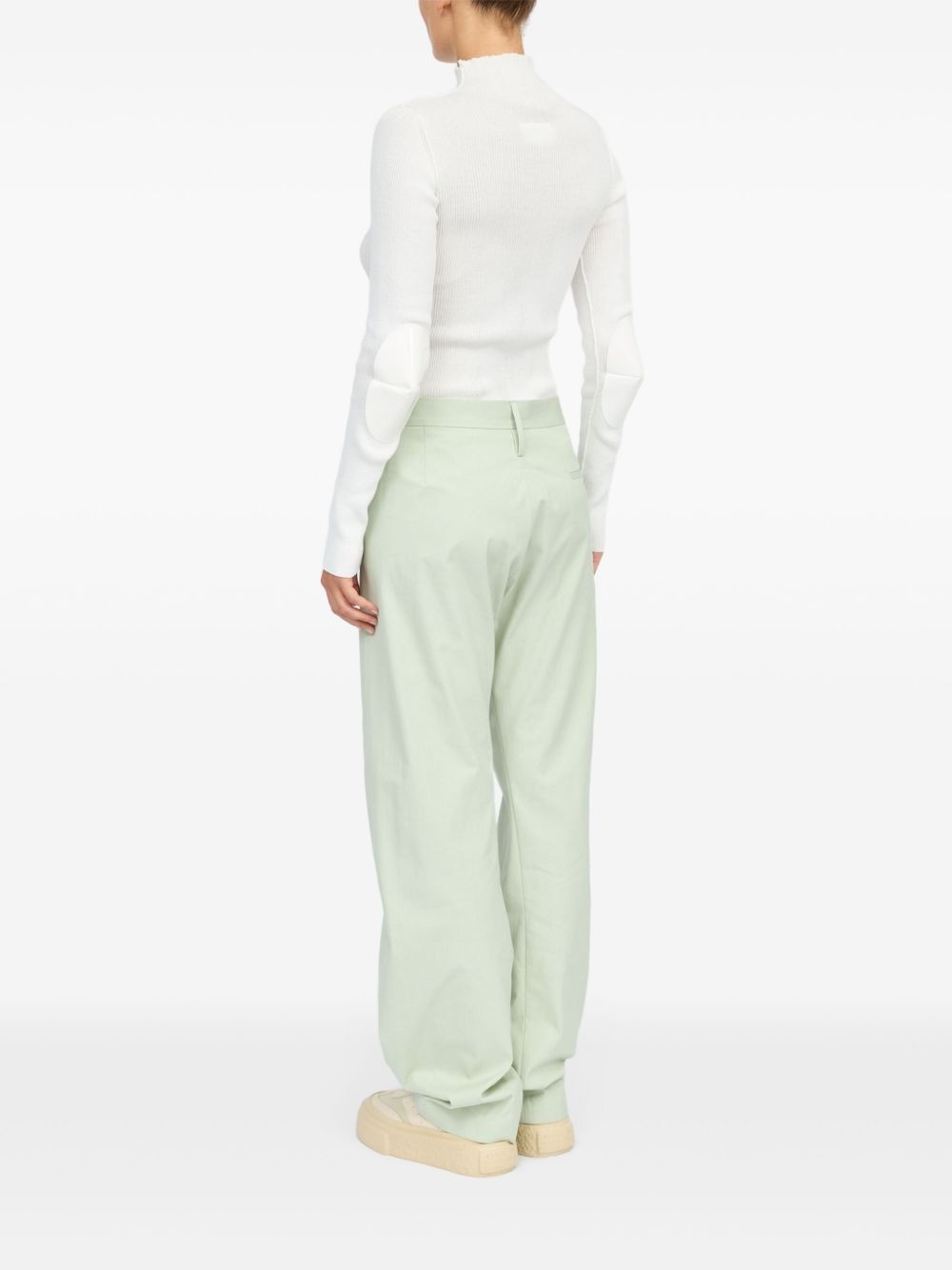 straight-leg trousers - 5