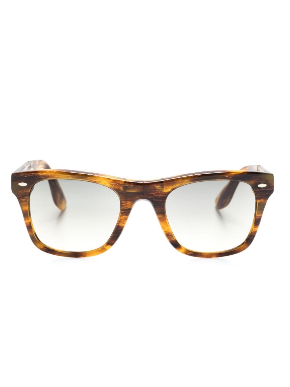 Mister Brunello square-frame sunglasses - 1