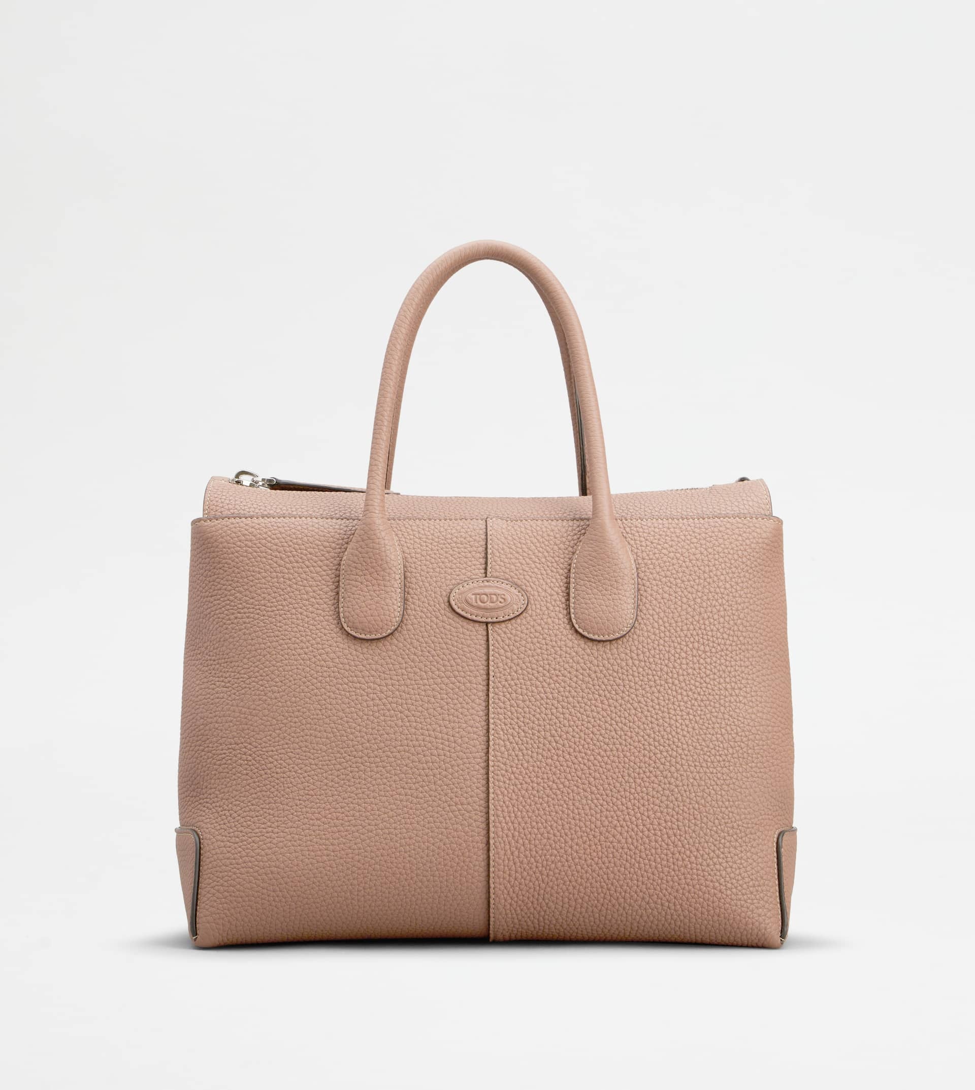 TOD'S DI BAG IN LEATHER MEDIUM - PINK - 1