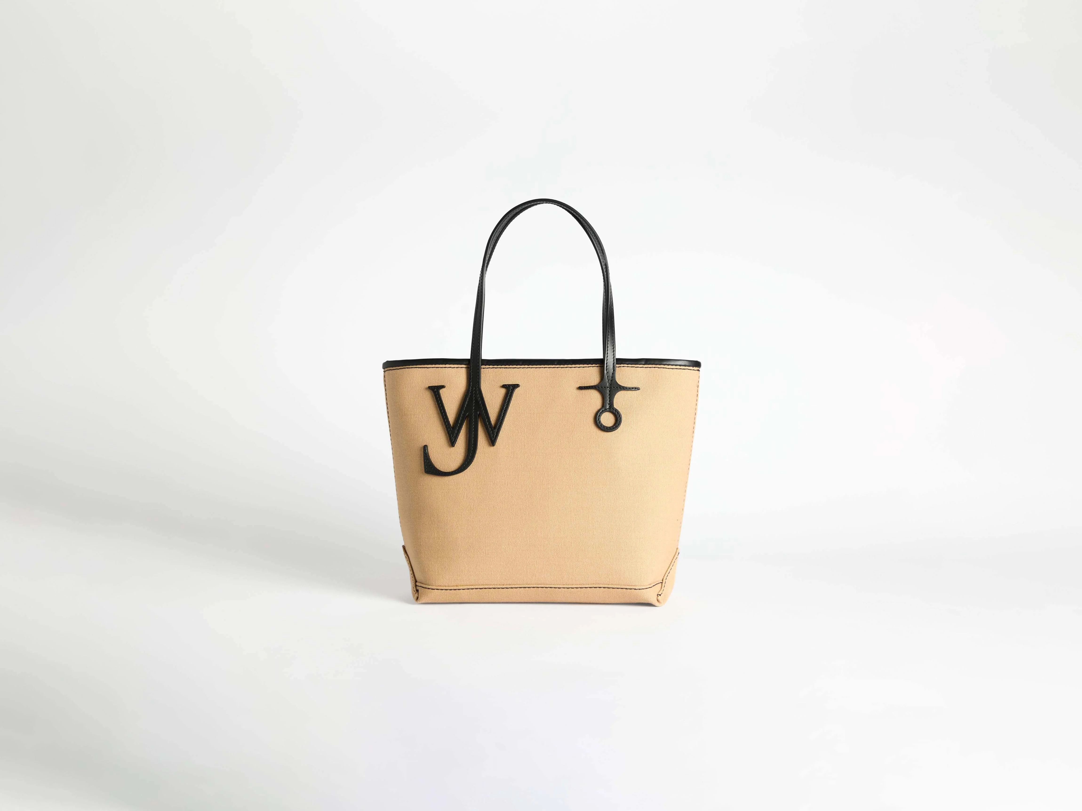 LARGE ANCHOR CANVAS TOTE IN KHAKI - 1