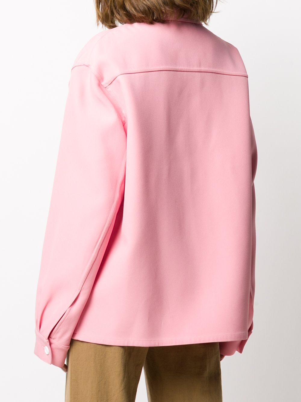 oversized shirt jacket - 4