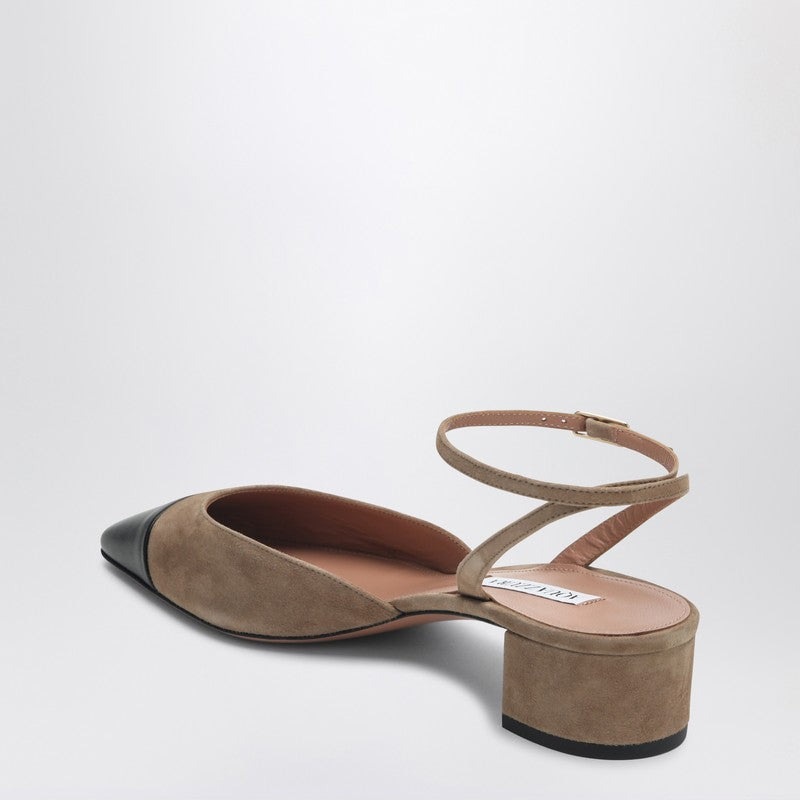 PUMPS FRENCH FLIRT 35 IN BEIGE AND BLACK - 2