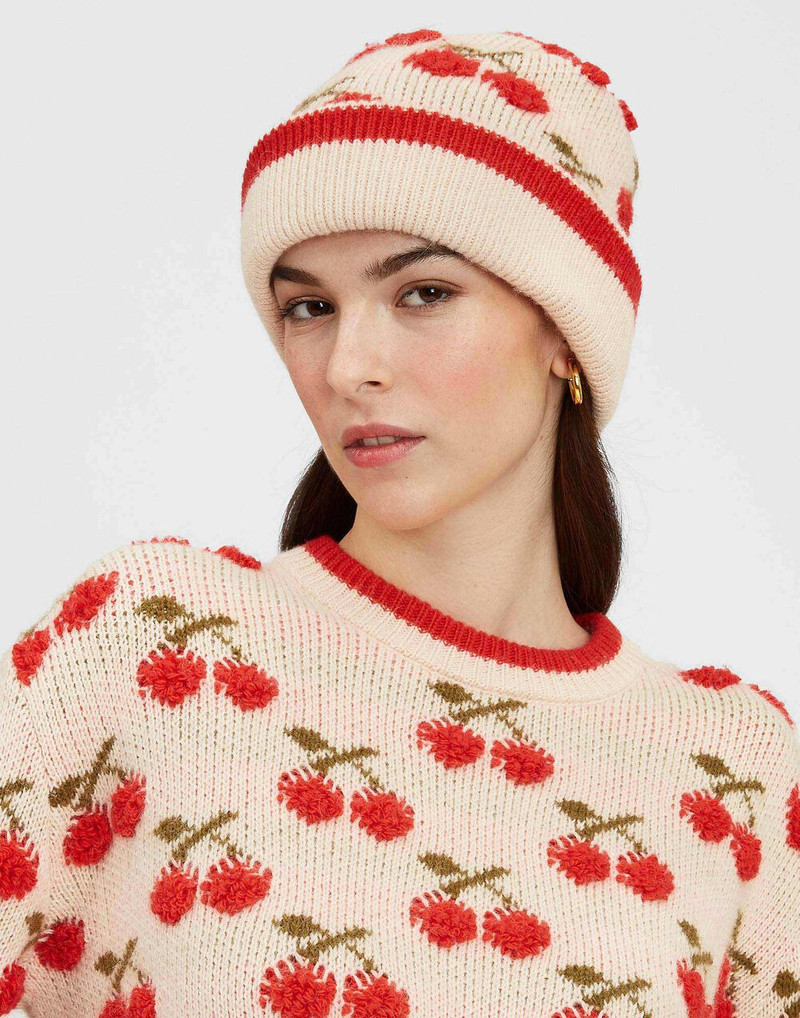 Cherry Beanie 5