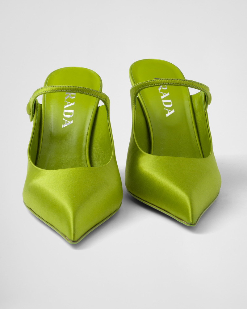 Satin mules 6