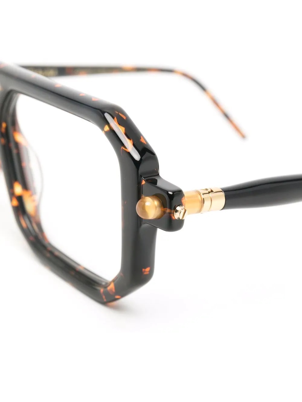 tortoiseshell-frame glasses - 3