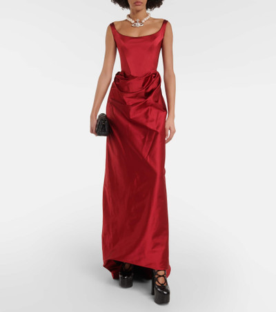 Vivienne Westwood Draped satin gown outlook