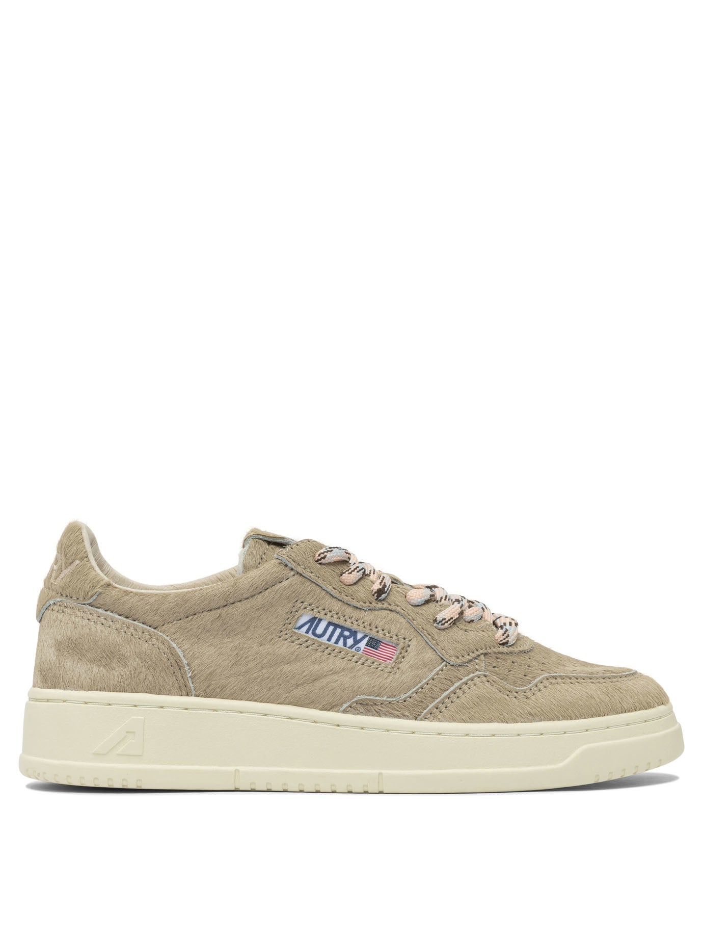 Medalist Low Wom Pony/Laces Beige Sneakers & Slip-On Beige - 1