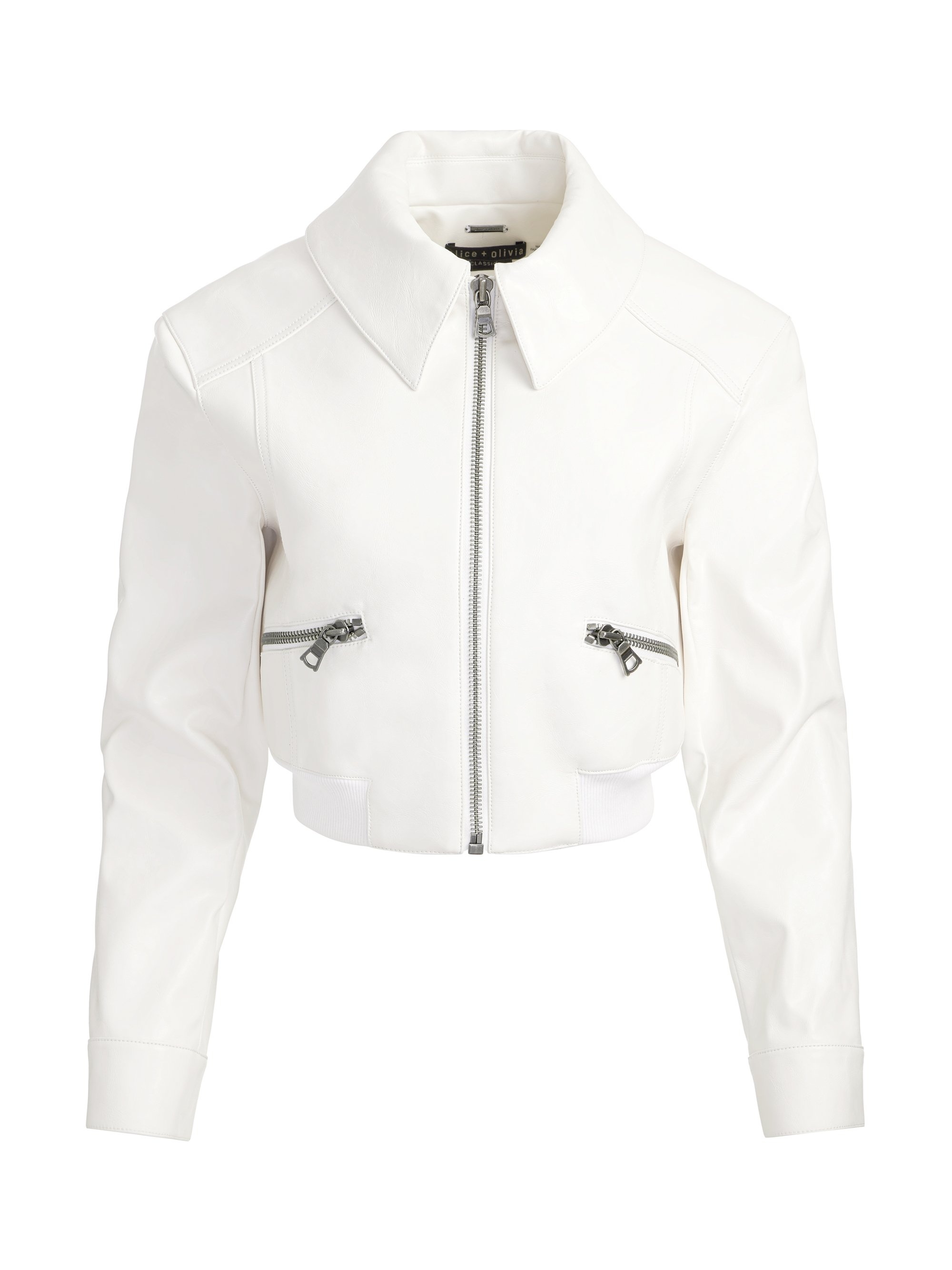 HYDE CROPPED VEGAN JACKET - 1