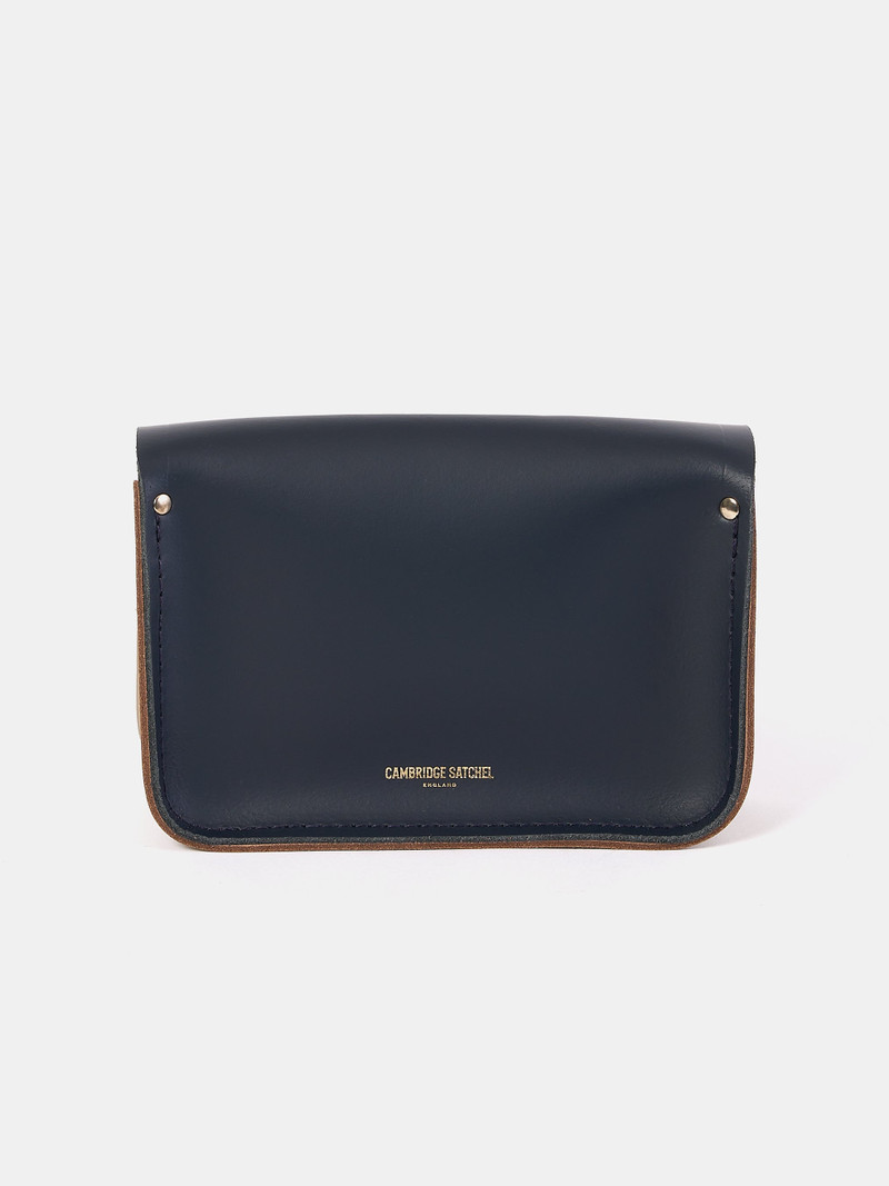 The Little One - Mushroom, Navy & Red Patent 3