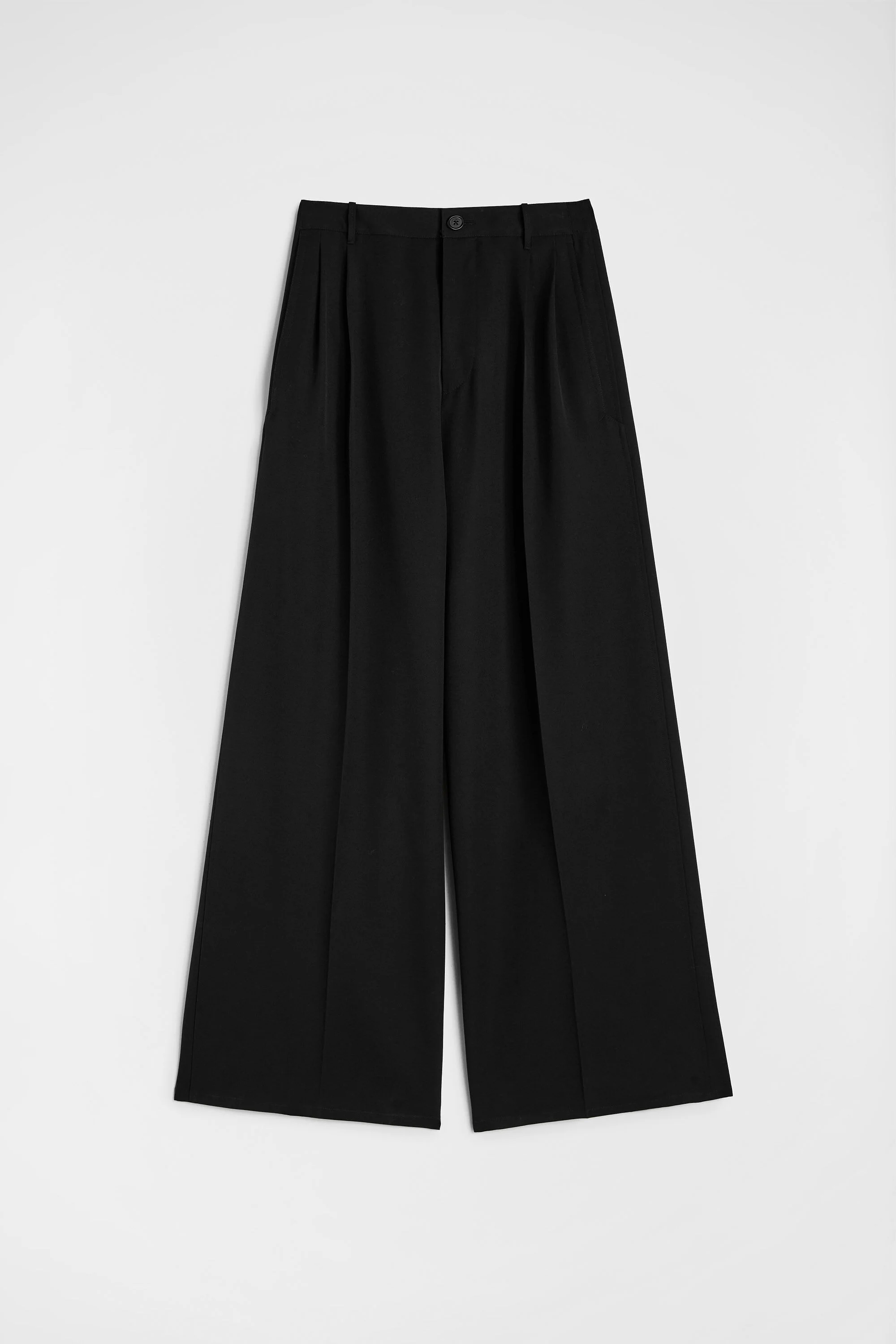 Wool Gabardine Trousers - 1