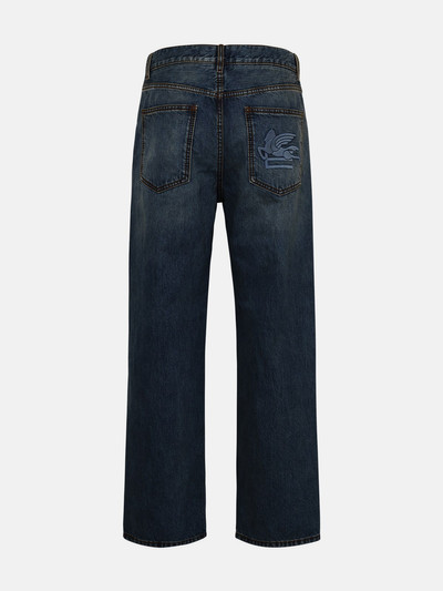 Etro Blue cotton jeans outlook
