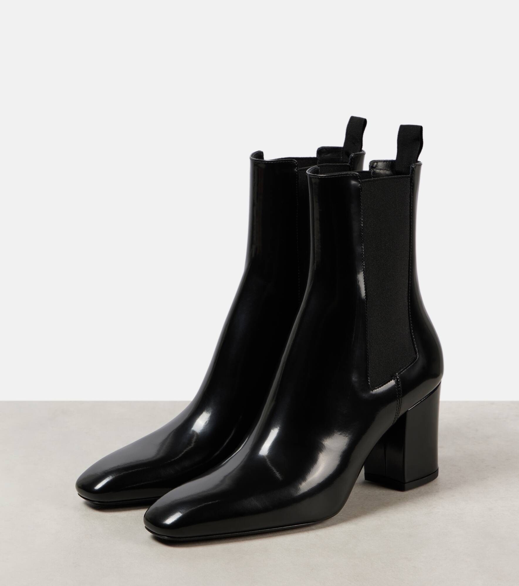 Betty 70 leather ankle boots - 4