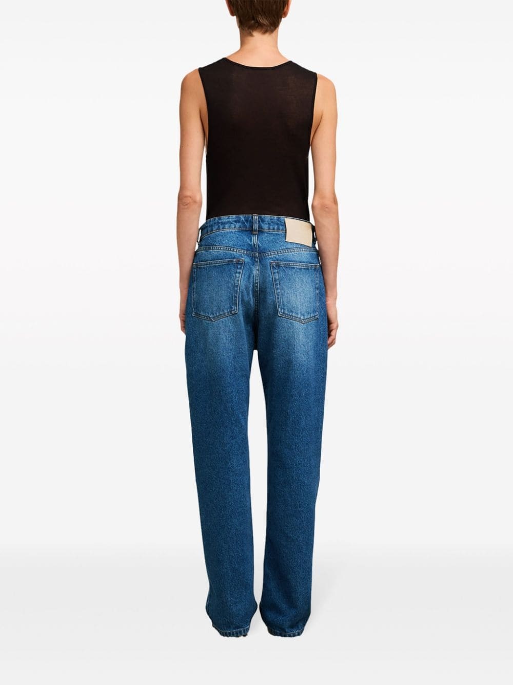loose-fit straight-leg jeans - 5