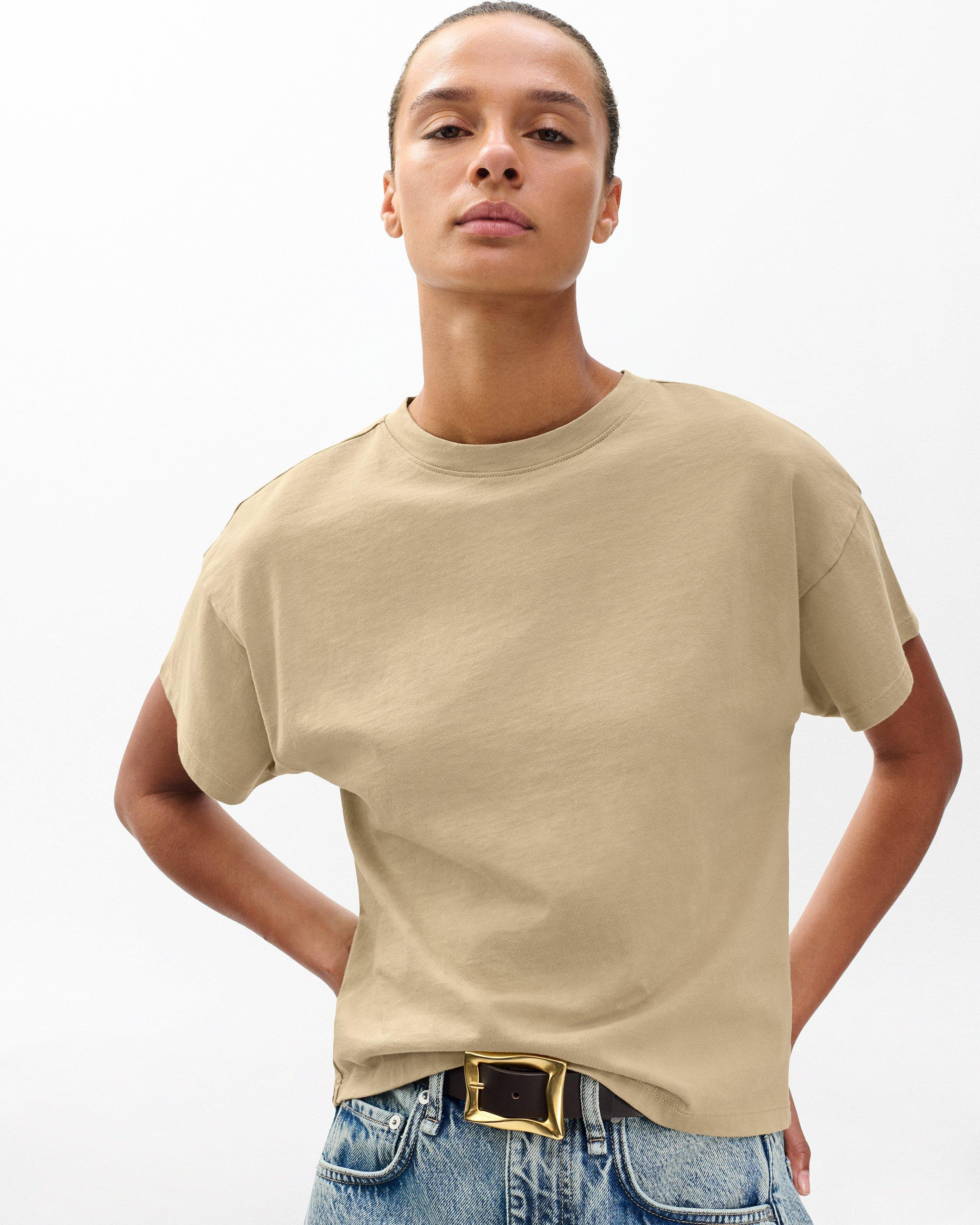 Kelly Boxy Cotton Tee - 5