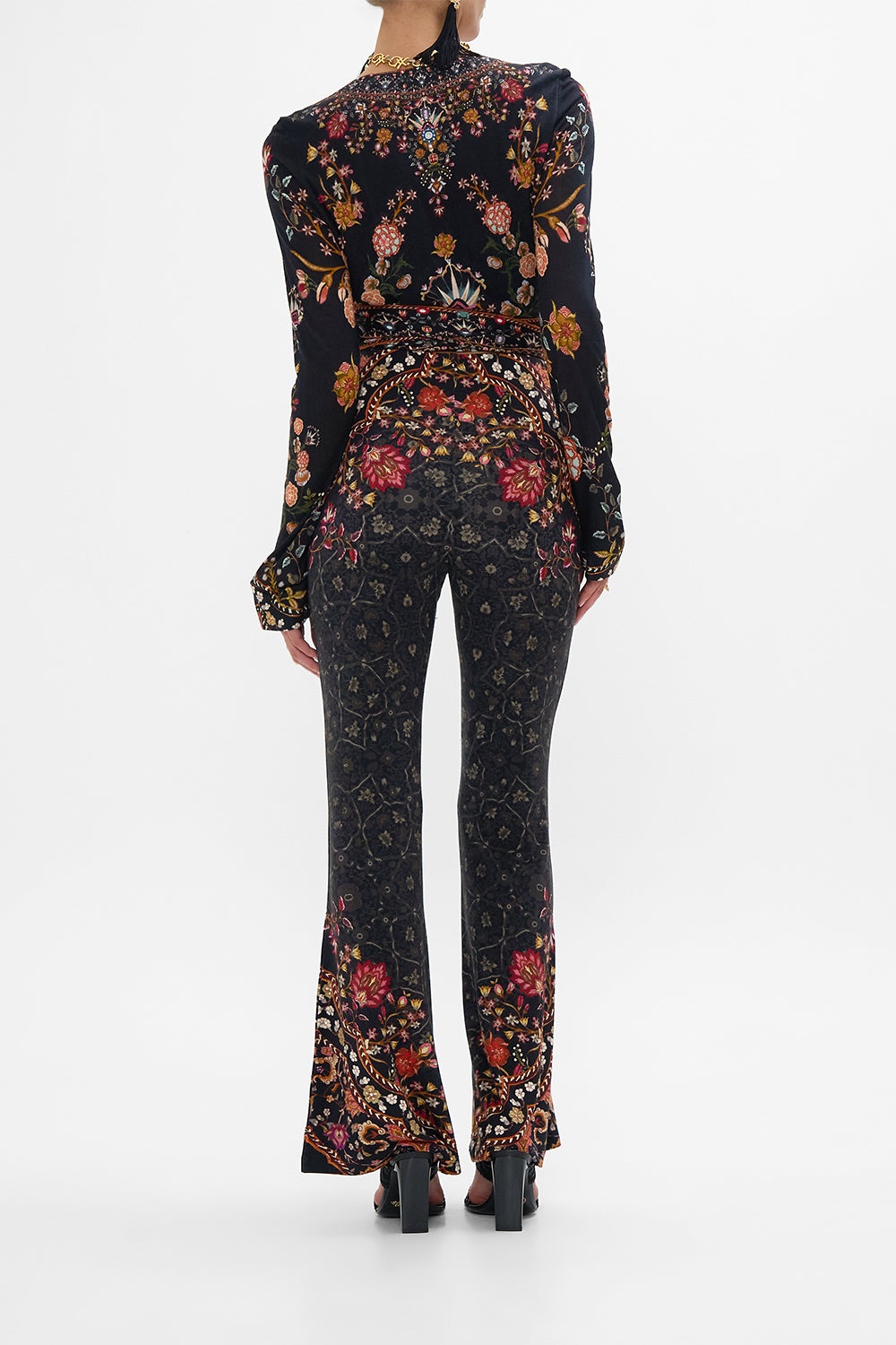 JERSEY FLARE PANT - 3