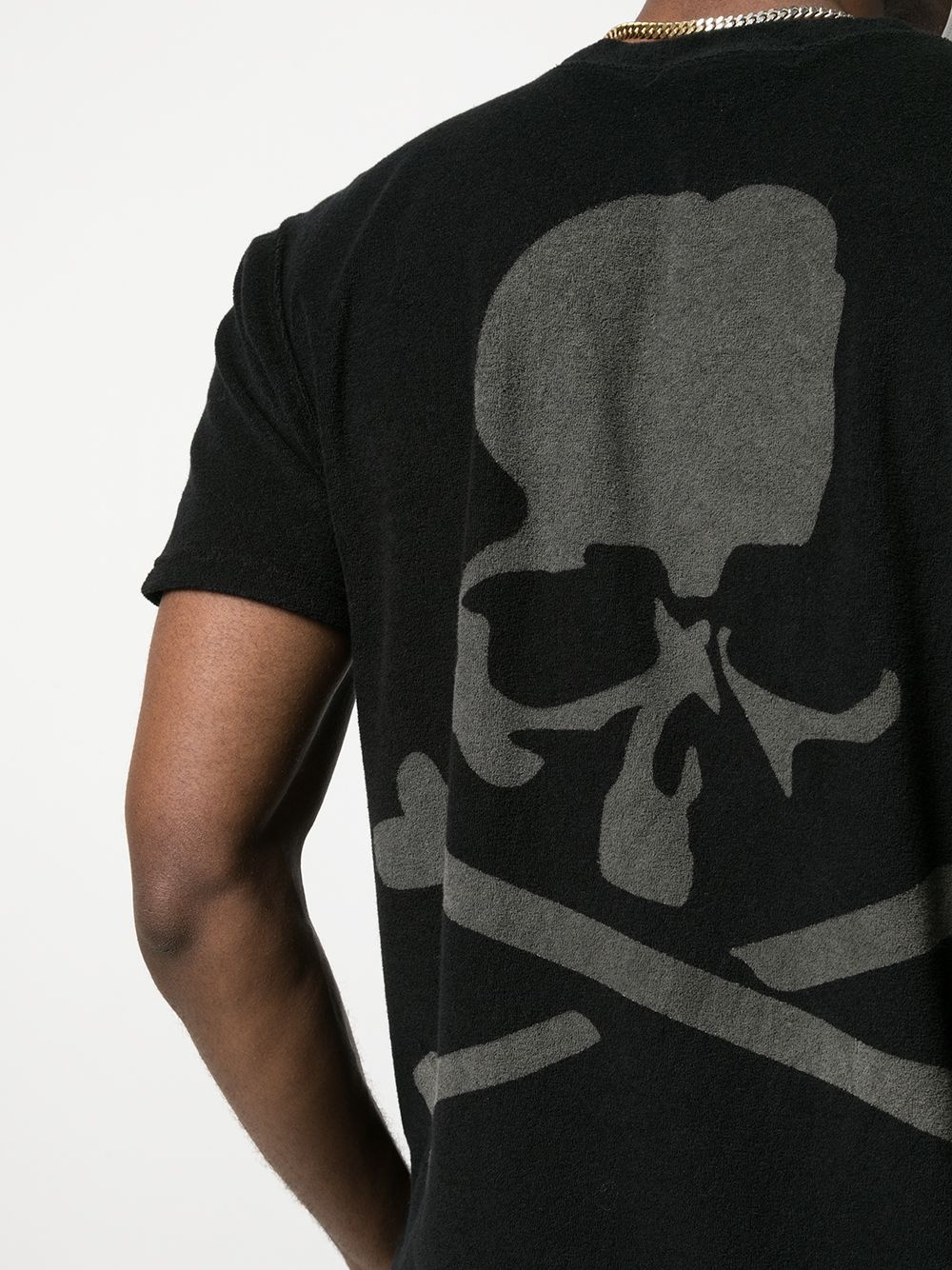 skull and crossbones-print T-shirt - 5