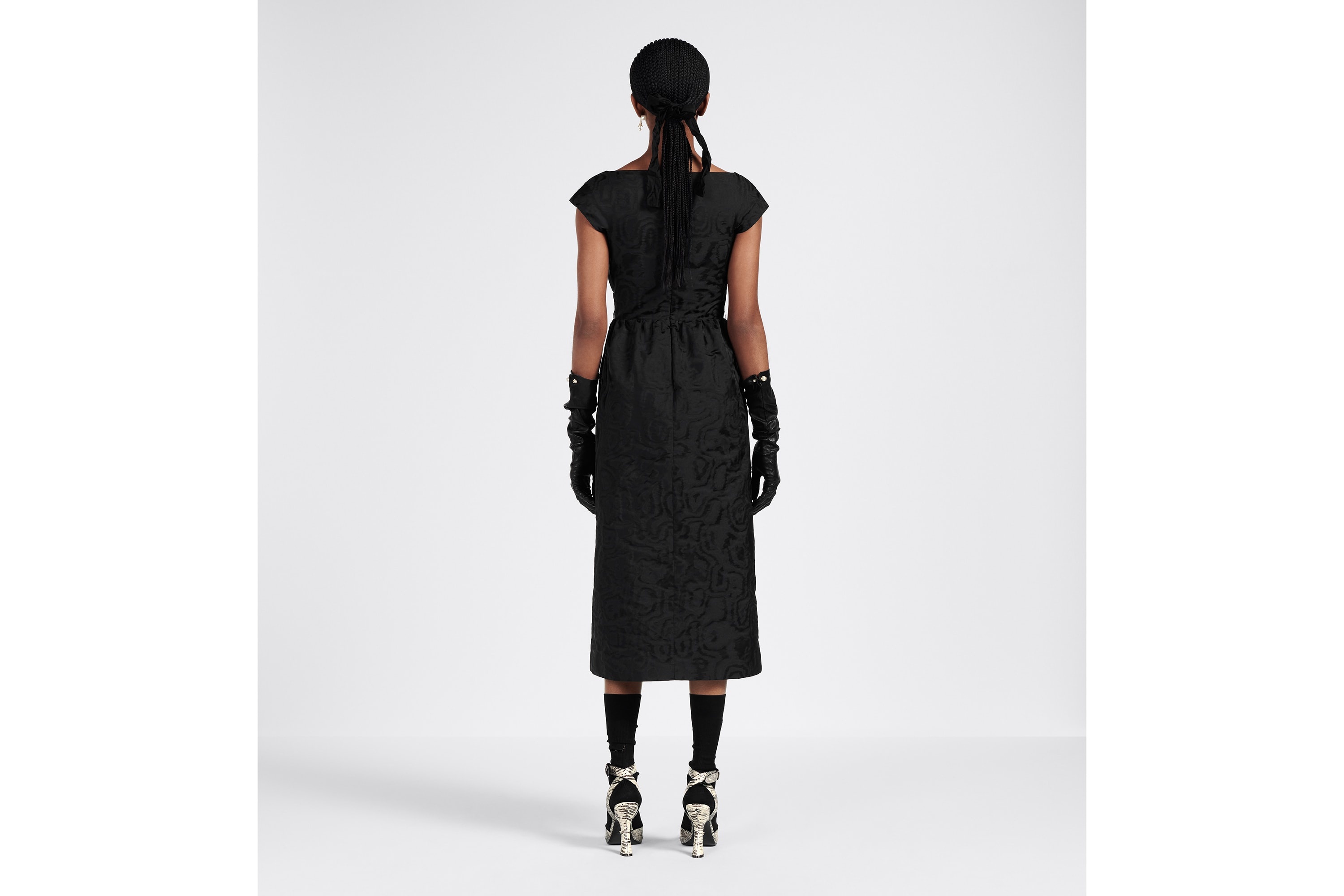 Regular-Fit Mid-Length Dress - 6