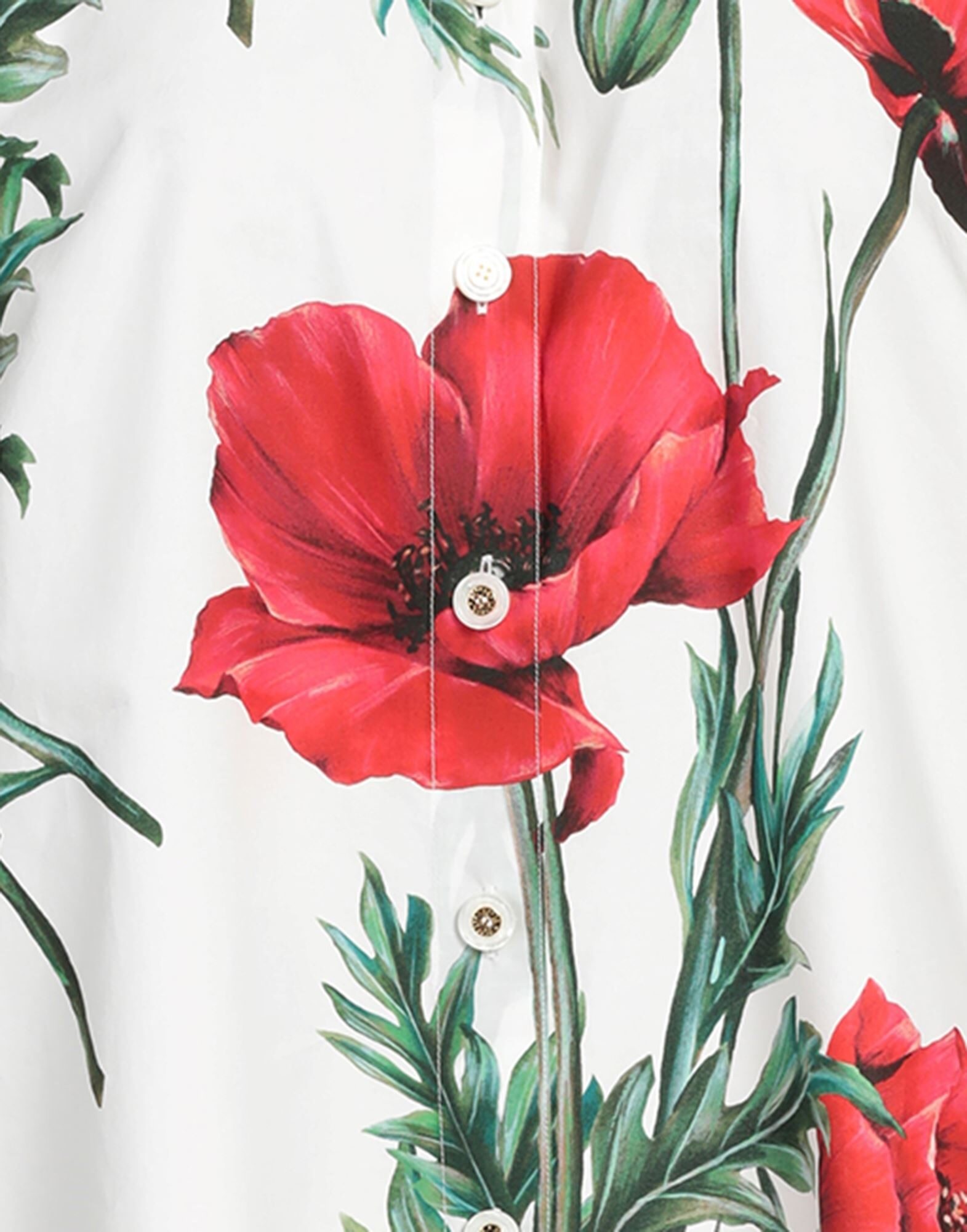White Women's Floral Shirts & Blouses - 4