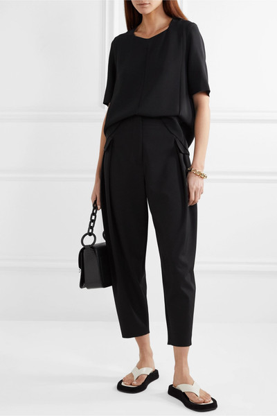 Stella McCartney Wool-blend tapered pants outlook