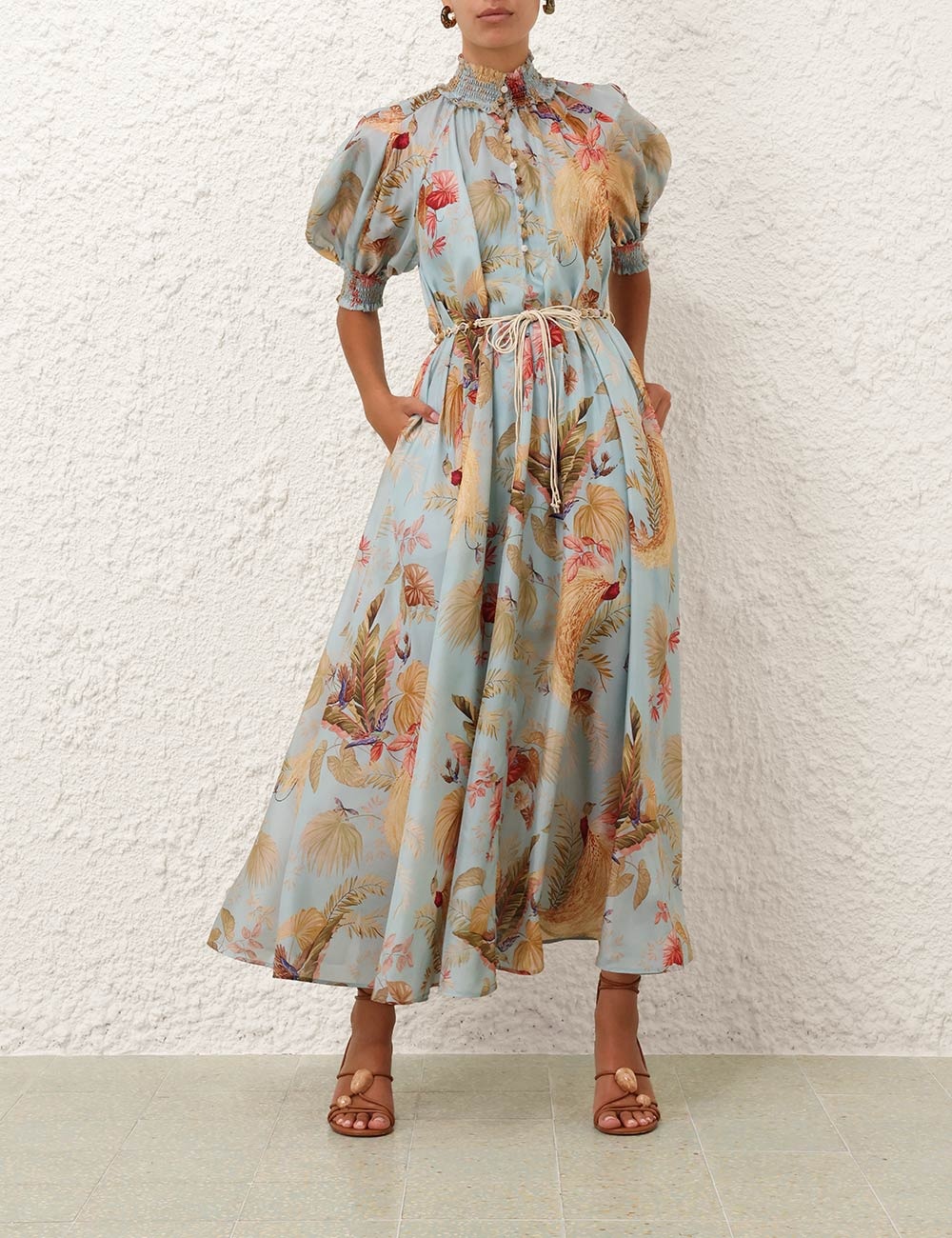 ASCENSION BILLOW MAXI DRESS - 2
