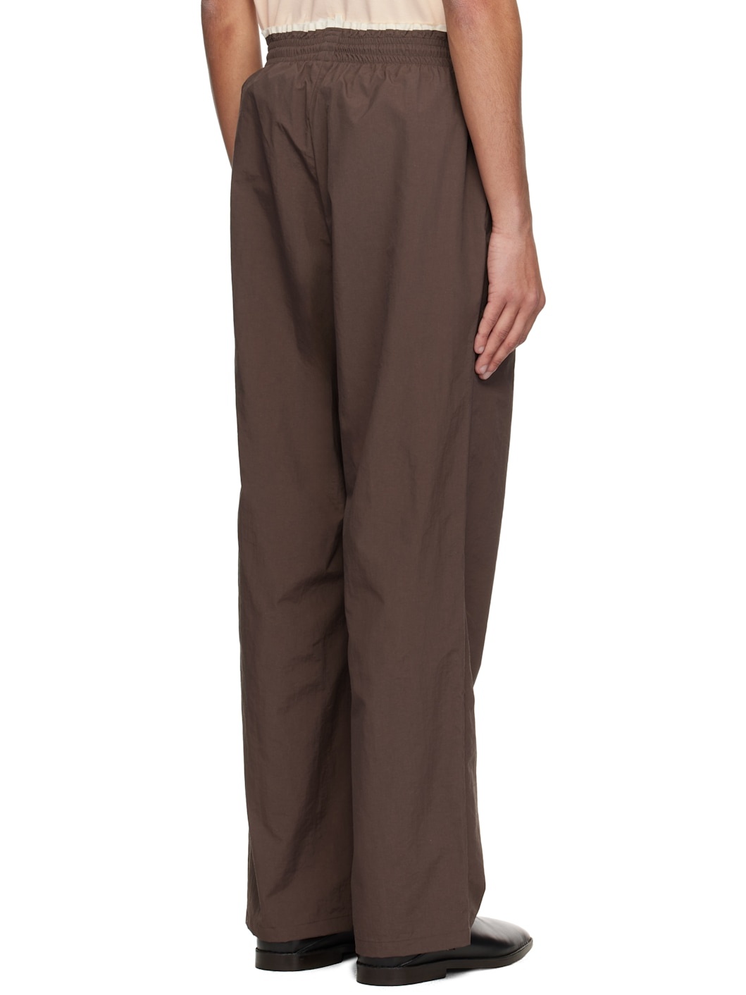 Brown Tech Sweatpants - 3