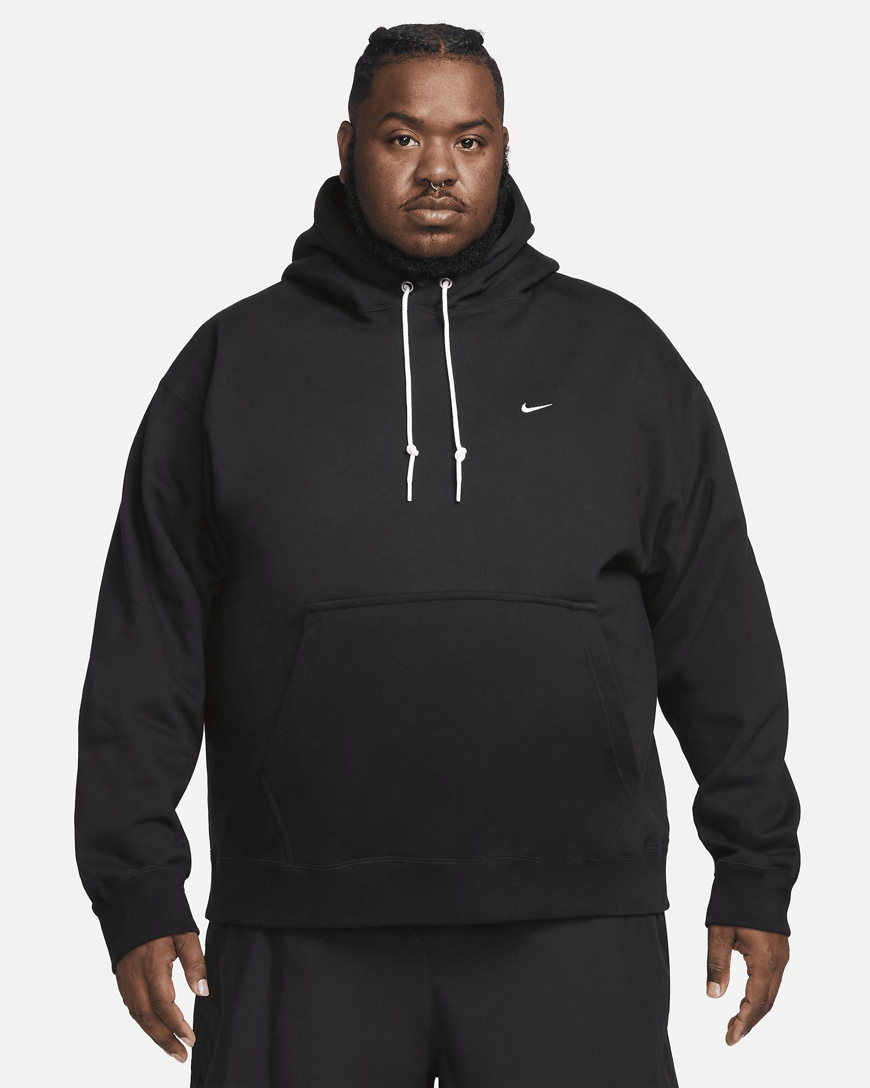 Nike Solo Swoosh Men's Fleece Pullover Hoodie - 7