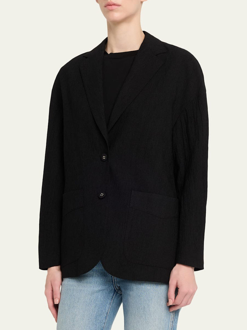 Erena Wrinkled Voile Jacket 4
