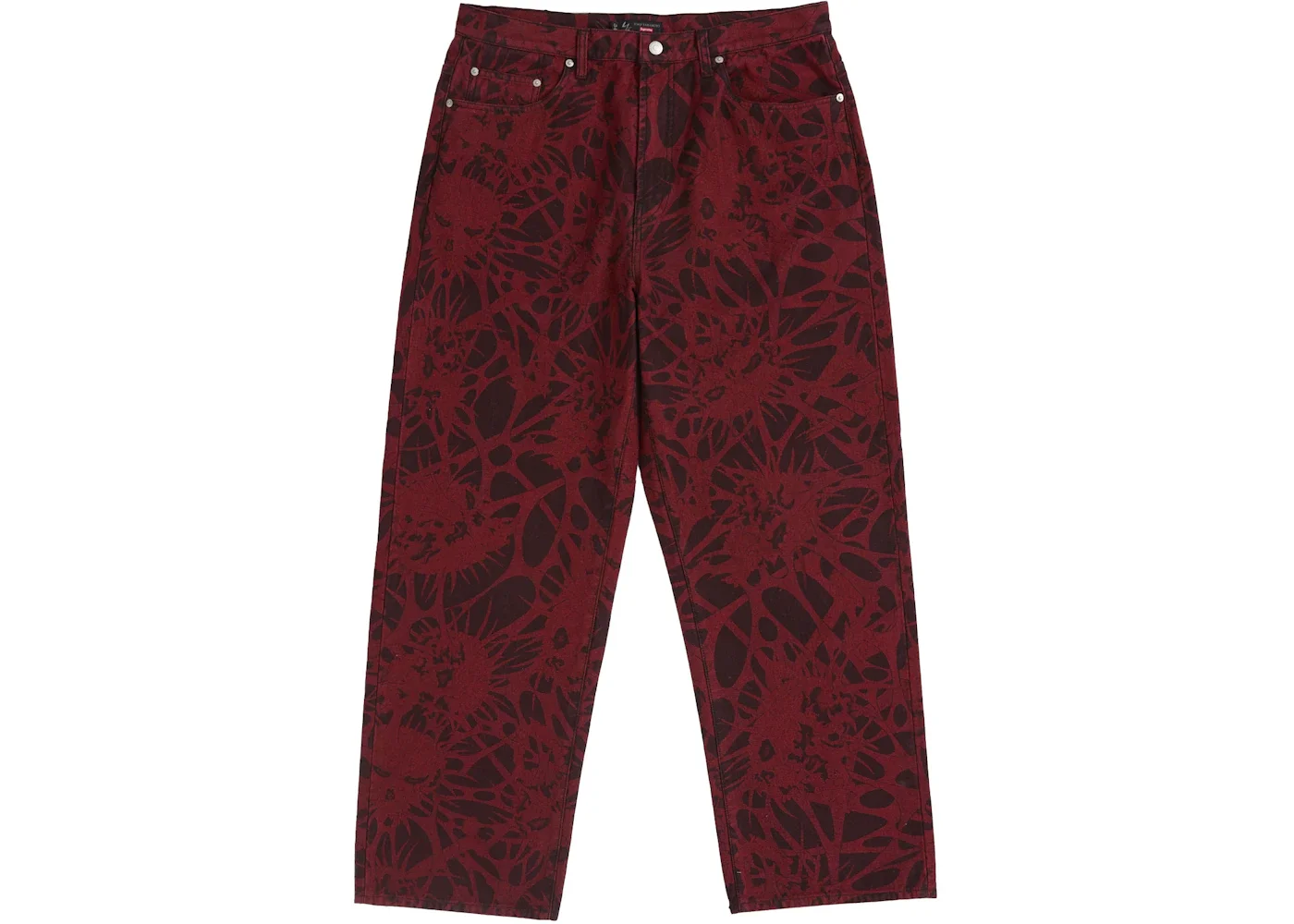 Supreme Y's by Yohji Yamamoto Baggy Jean Red - 1
