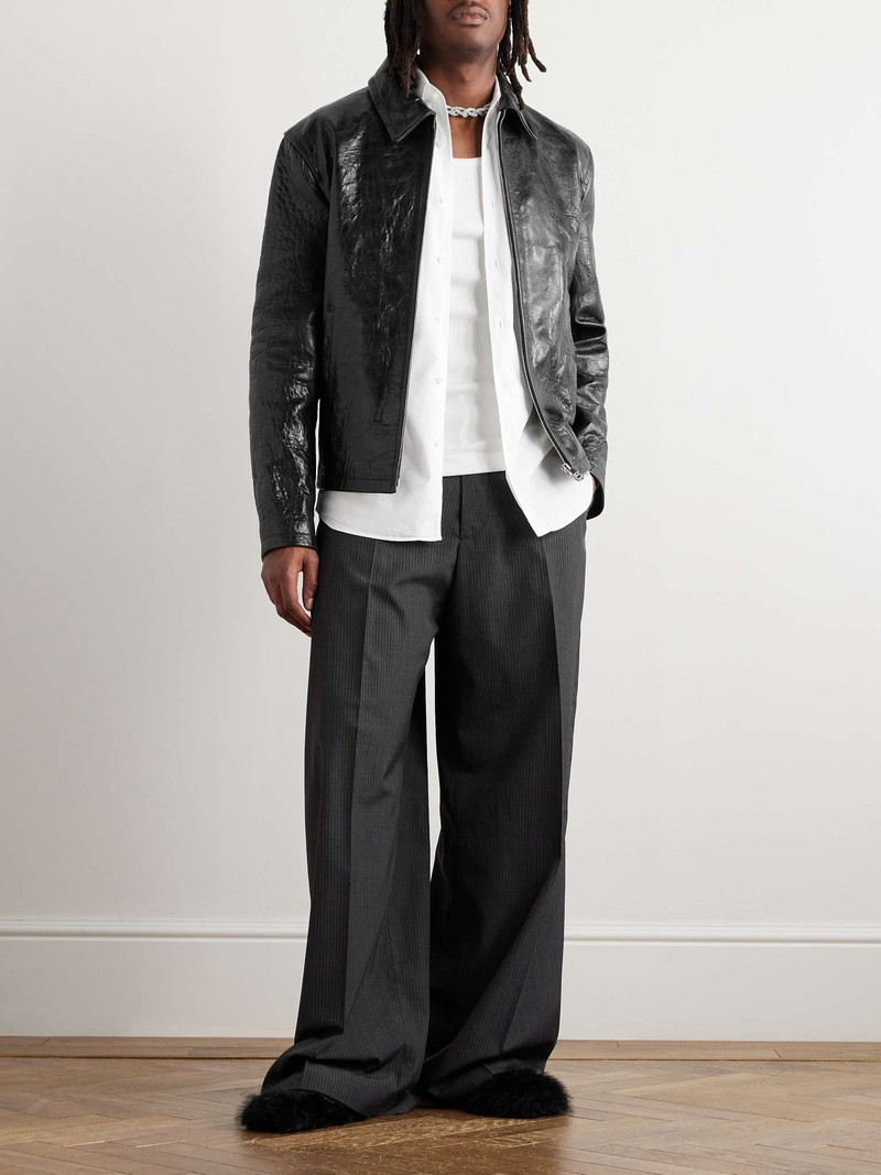 Distressed Leather Jacket 2